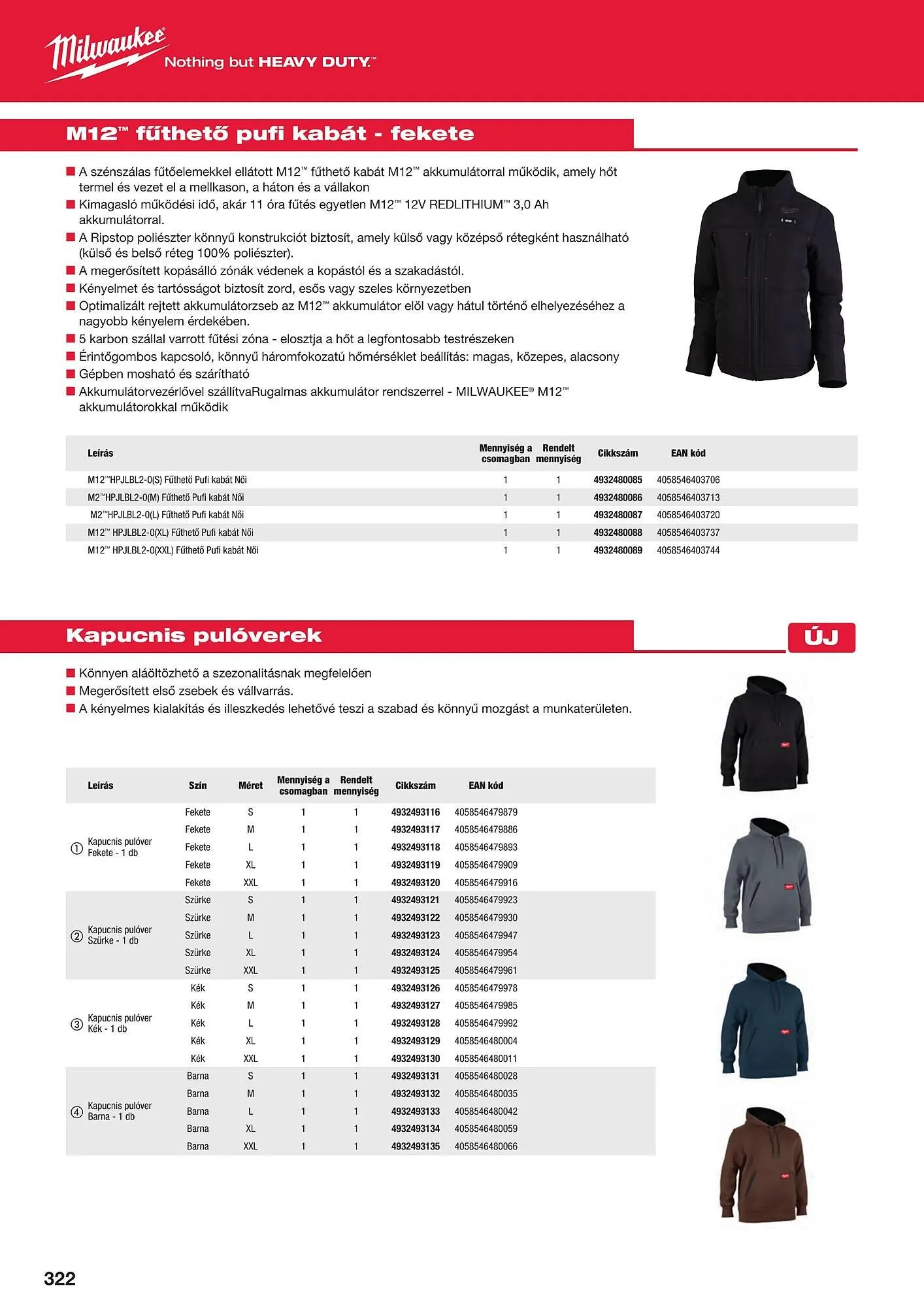 Katalógus Milwaukeetool akciós újság augusztus 14.-tól december 31.-ig 2024. - Oldal 322