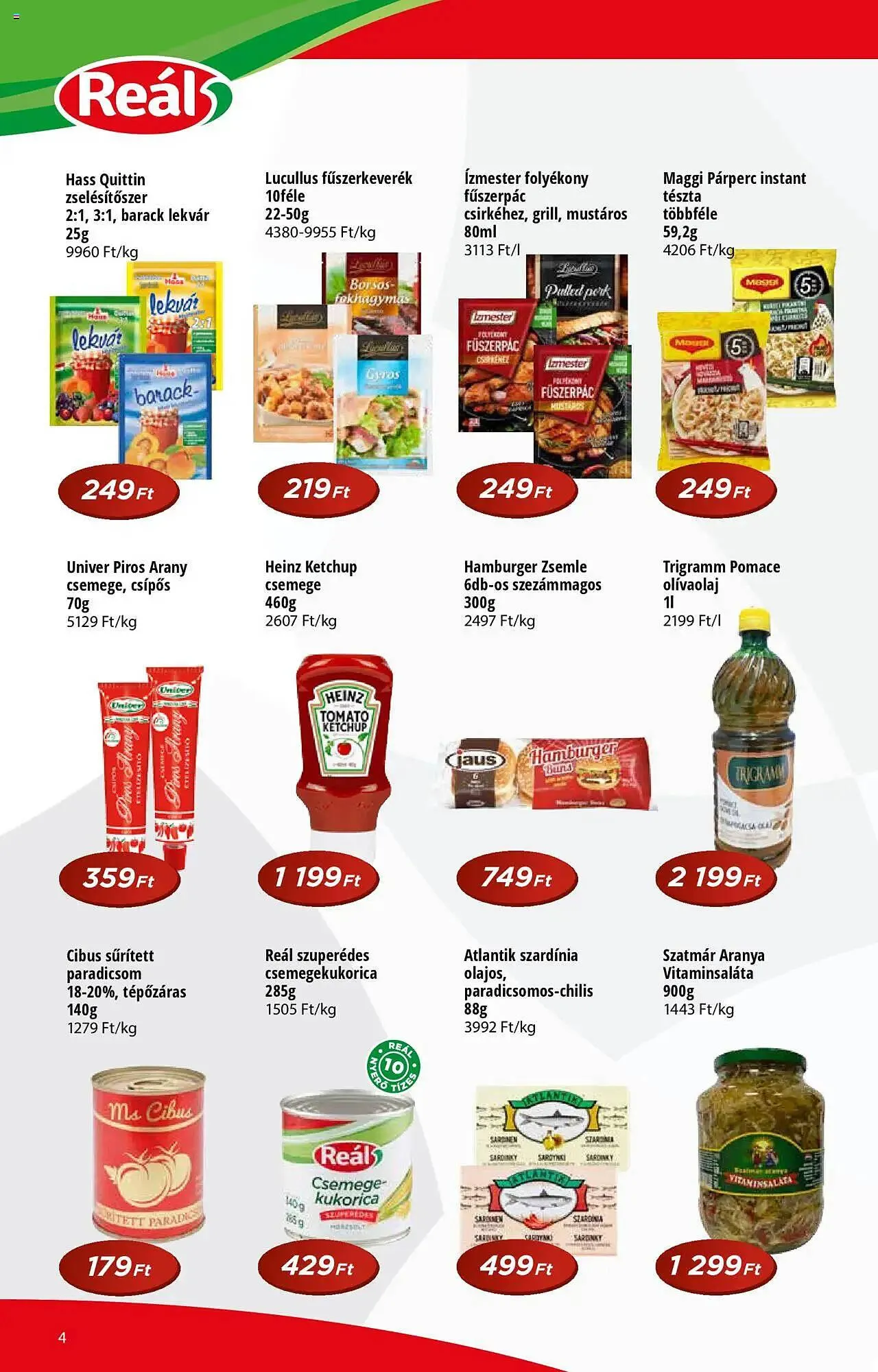 Katalógus Real akciós újság június 18.-tól június 29.-ig 2025. - Oldal 4