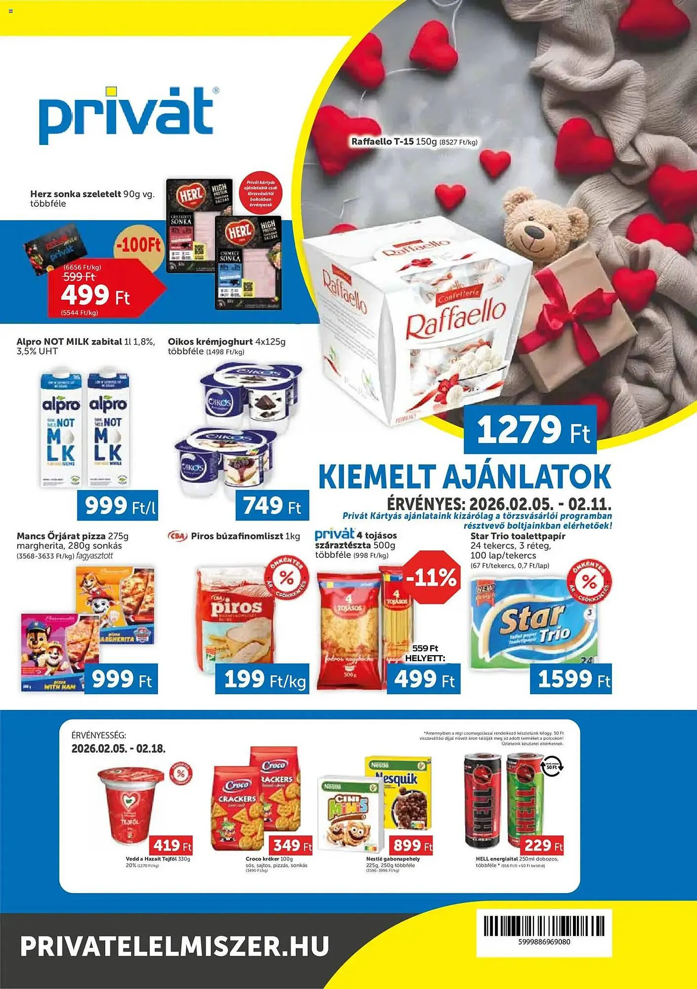 PRIVÁT akciós újság - 1