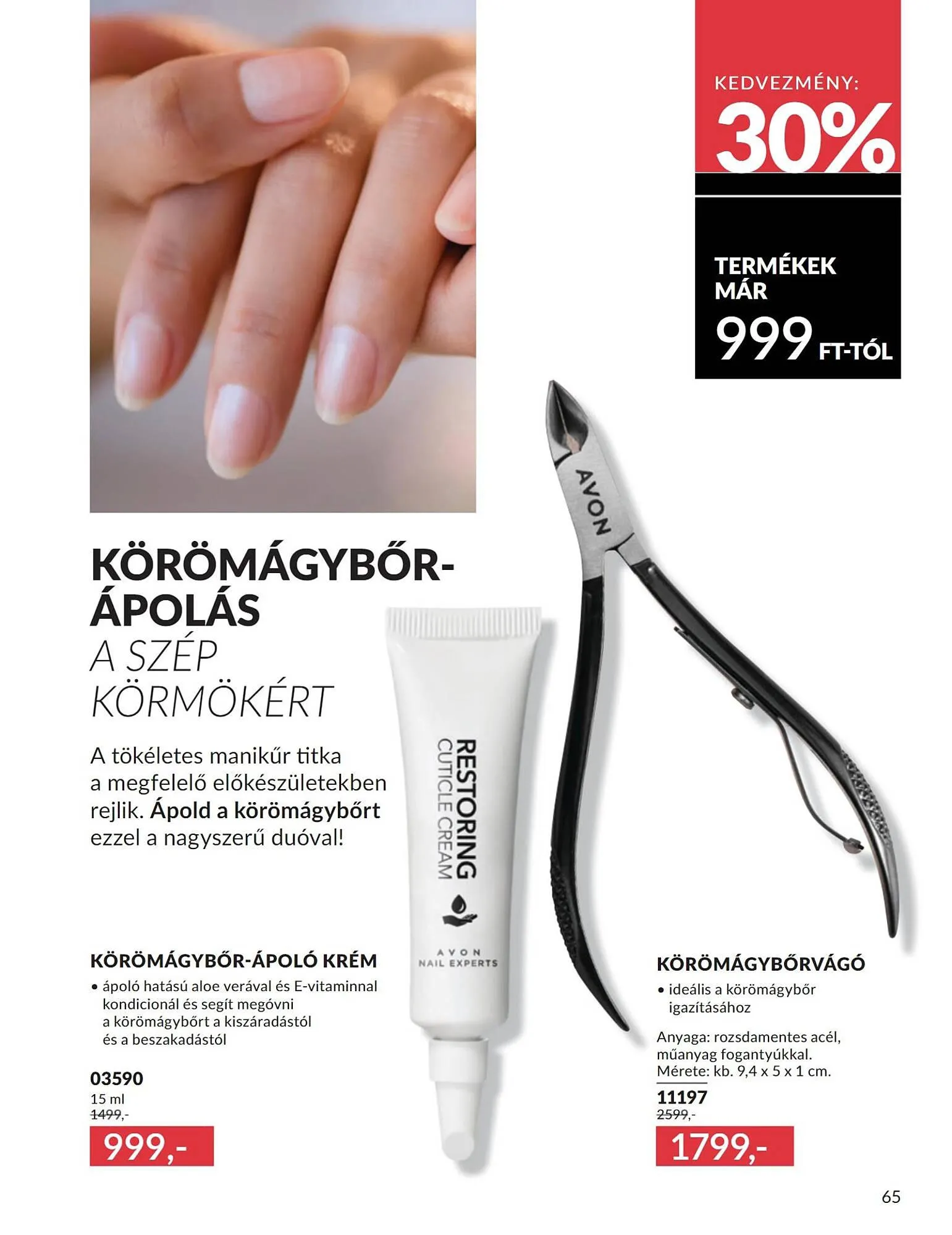 Katalógus AVON akciós újság április 1.-tól április 30.-ig 2025. - Oldal 65