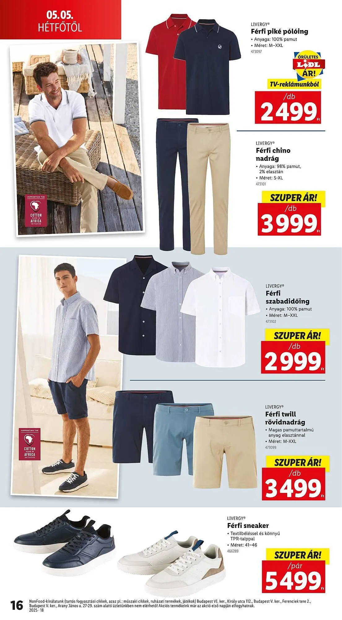 Katalógus Lidl akciós újság április 30.-tól május 4.-ig 2025. - Oldal 16