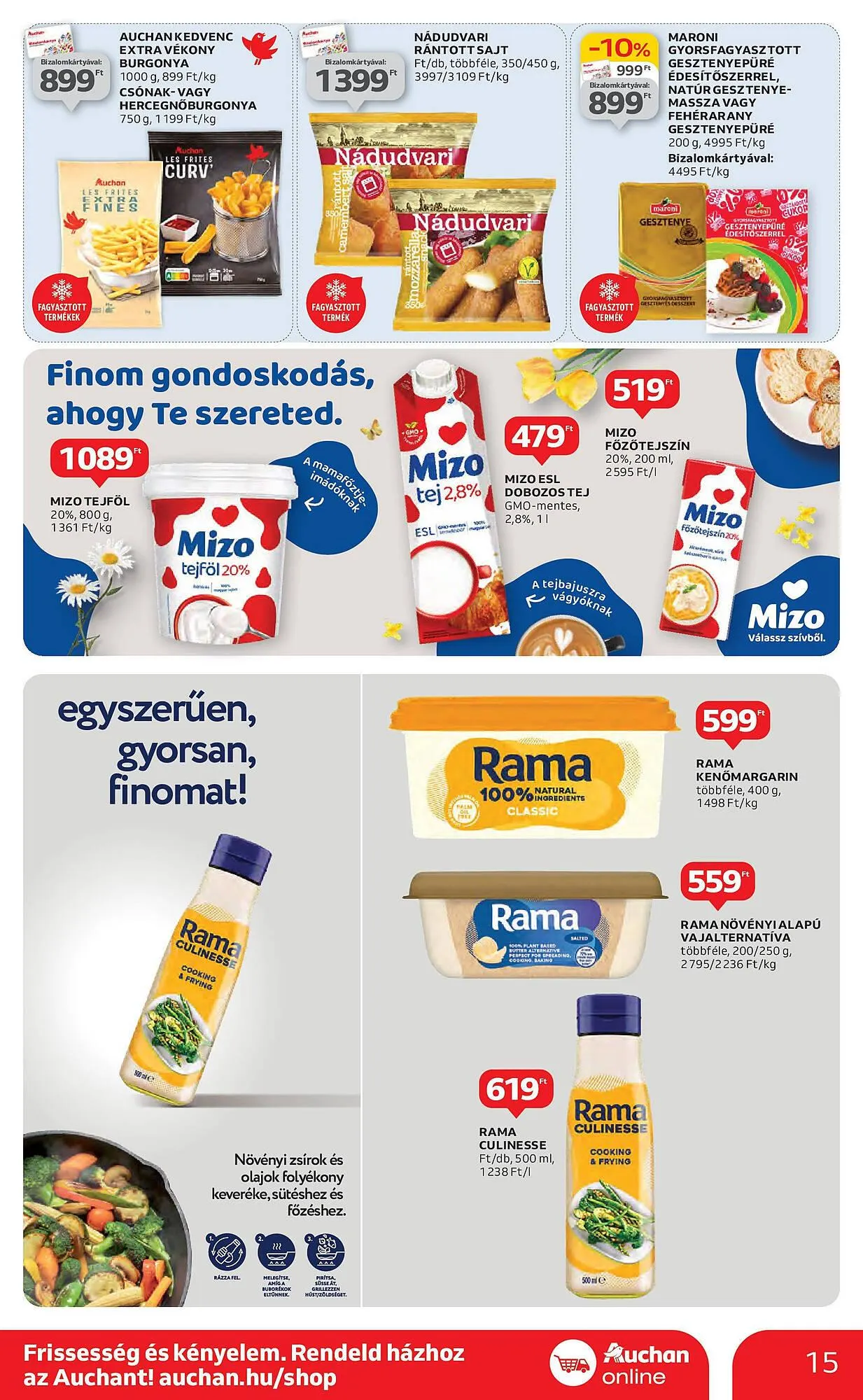 Katalógus Auchan akciós újság április 17.-tól április 23.-ig 2025. - Oldal 15