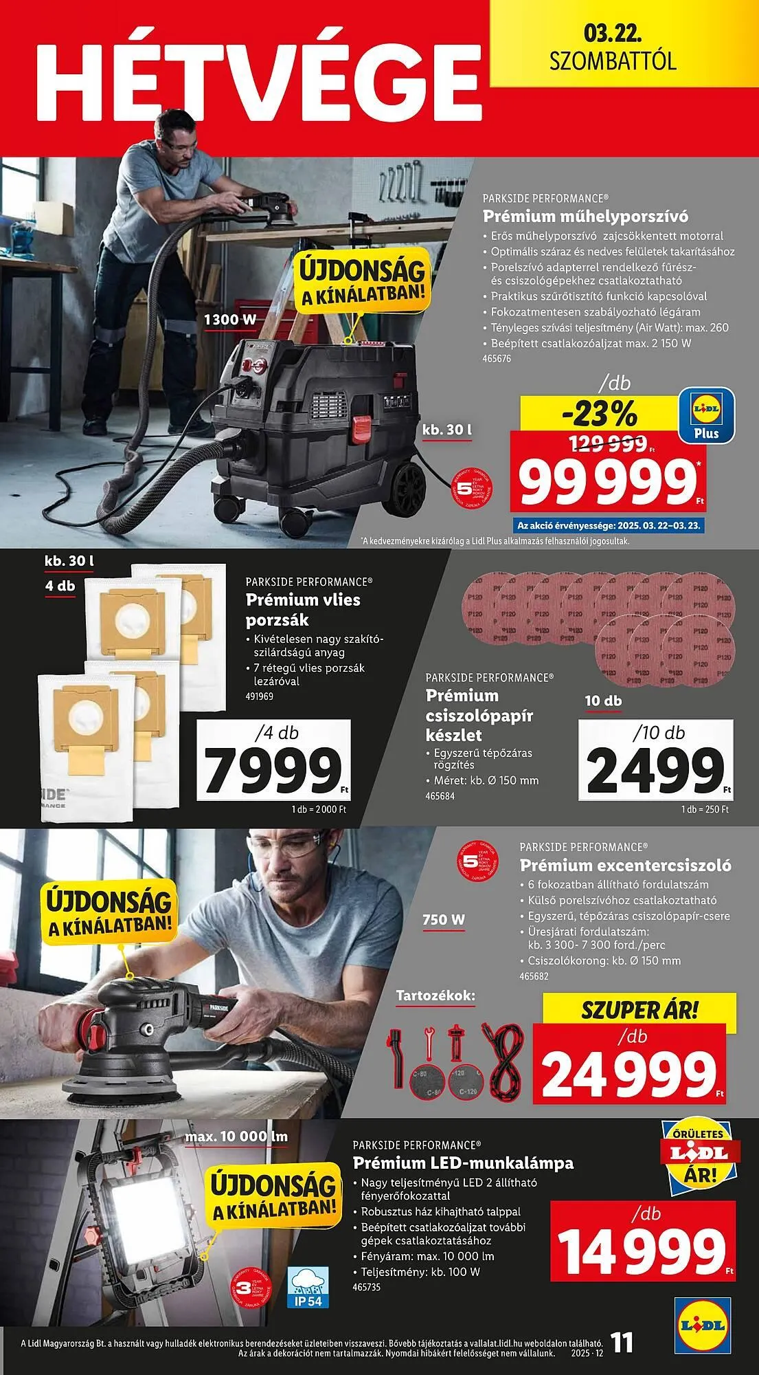 Katalógus Lidl akciós újság március 20.-tól március 26.-ig 2025. - Oldal 11