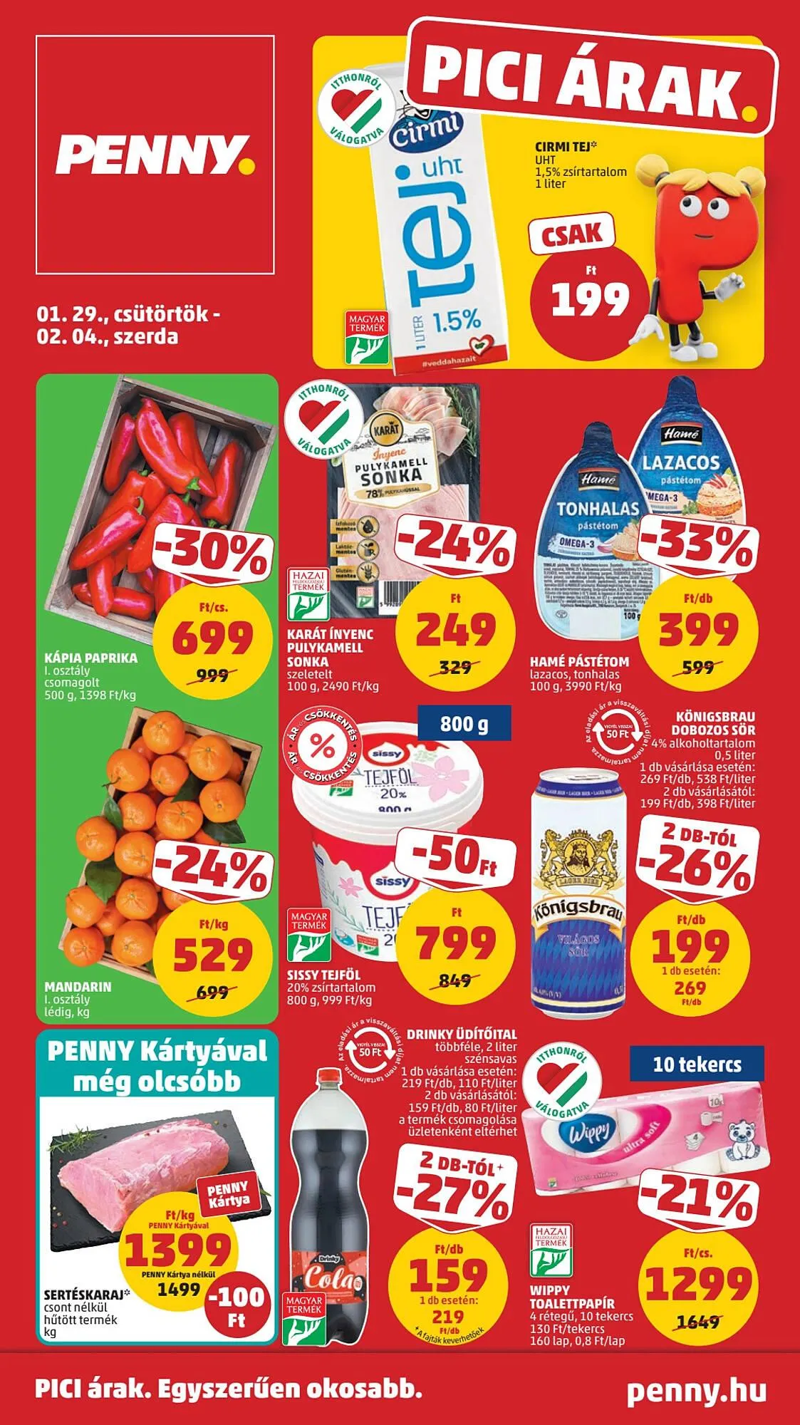 PENNY akciós újság - 1