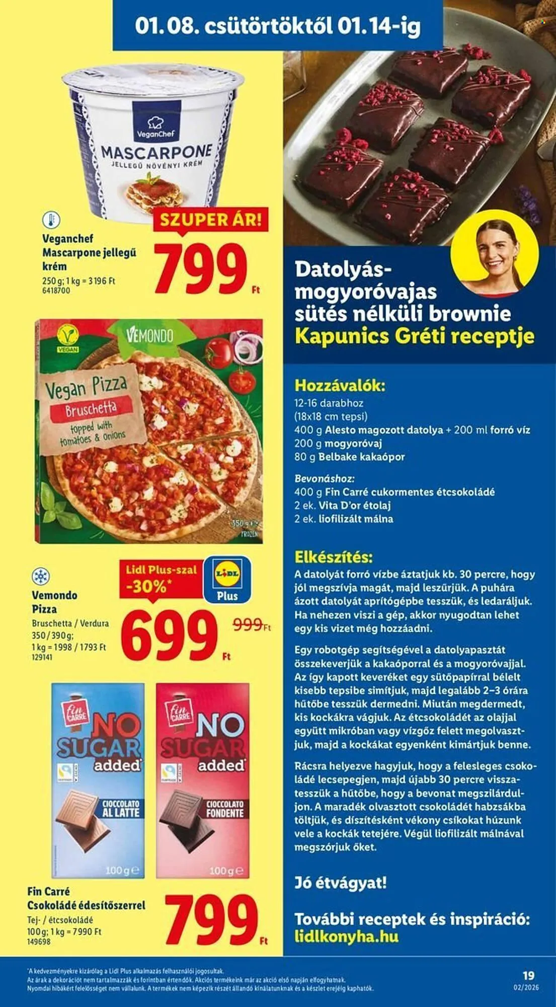 Katalógus Lidl akciós újság január 8.-tól január 14.-ig 2026. - Oldal 19