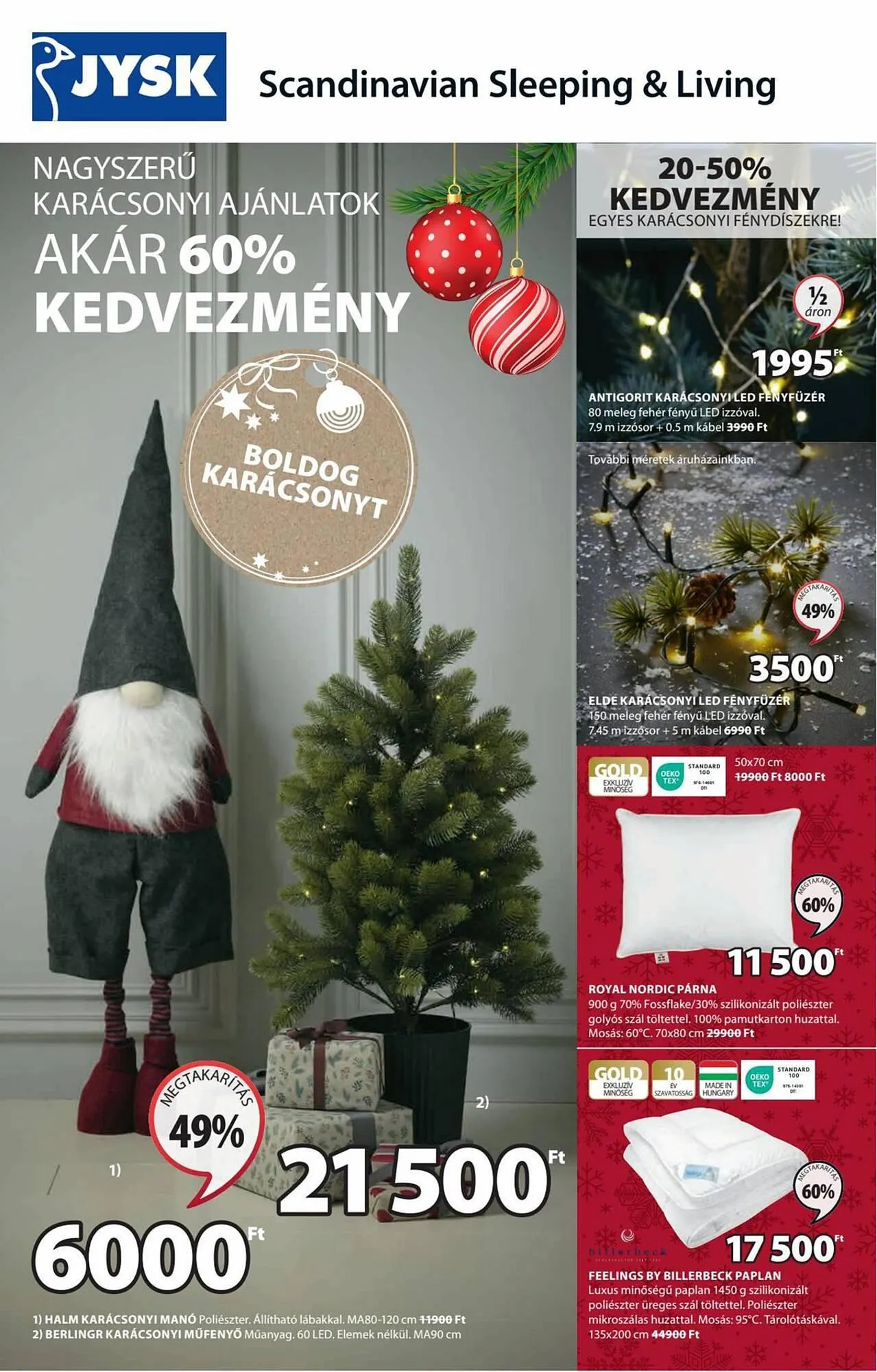 Katalógus JYSK akciós újság november 22.-tól december 26.-ig 2023. - Oldal 2