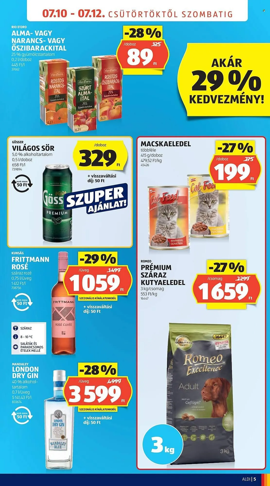 Katalógus ALDI akciós újság július 10.-tól július 16.-ig 2025. - Oldal 5
