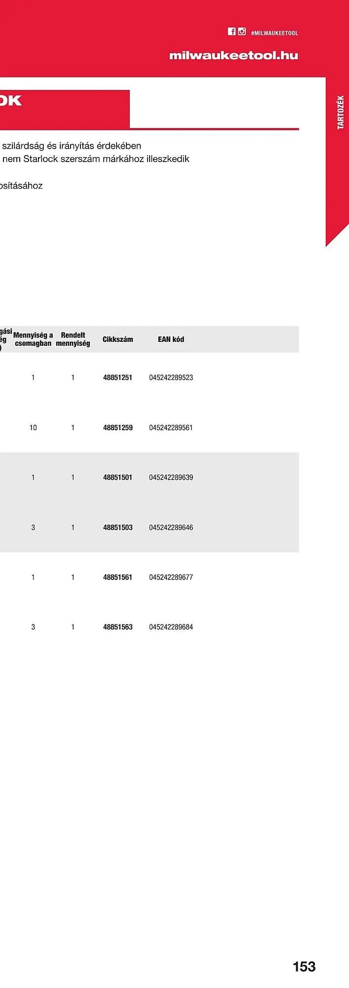 Katalógus Milwaukee akciós újság szeptember 16.-tól december 31.-ig 2025. - Oldal 305
