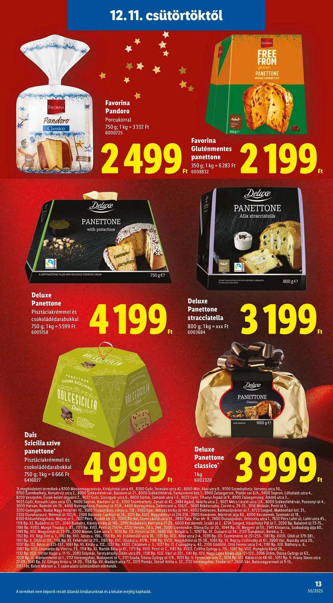 Katalógus Lidl akciós újság december 11.-tól december 17.-ig 2025. - Oldal 13