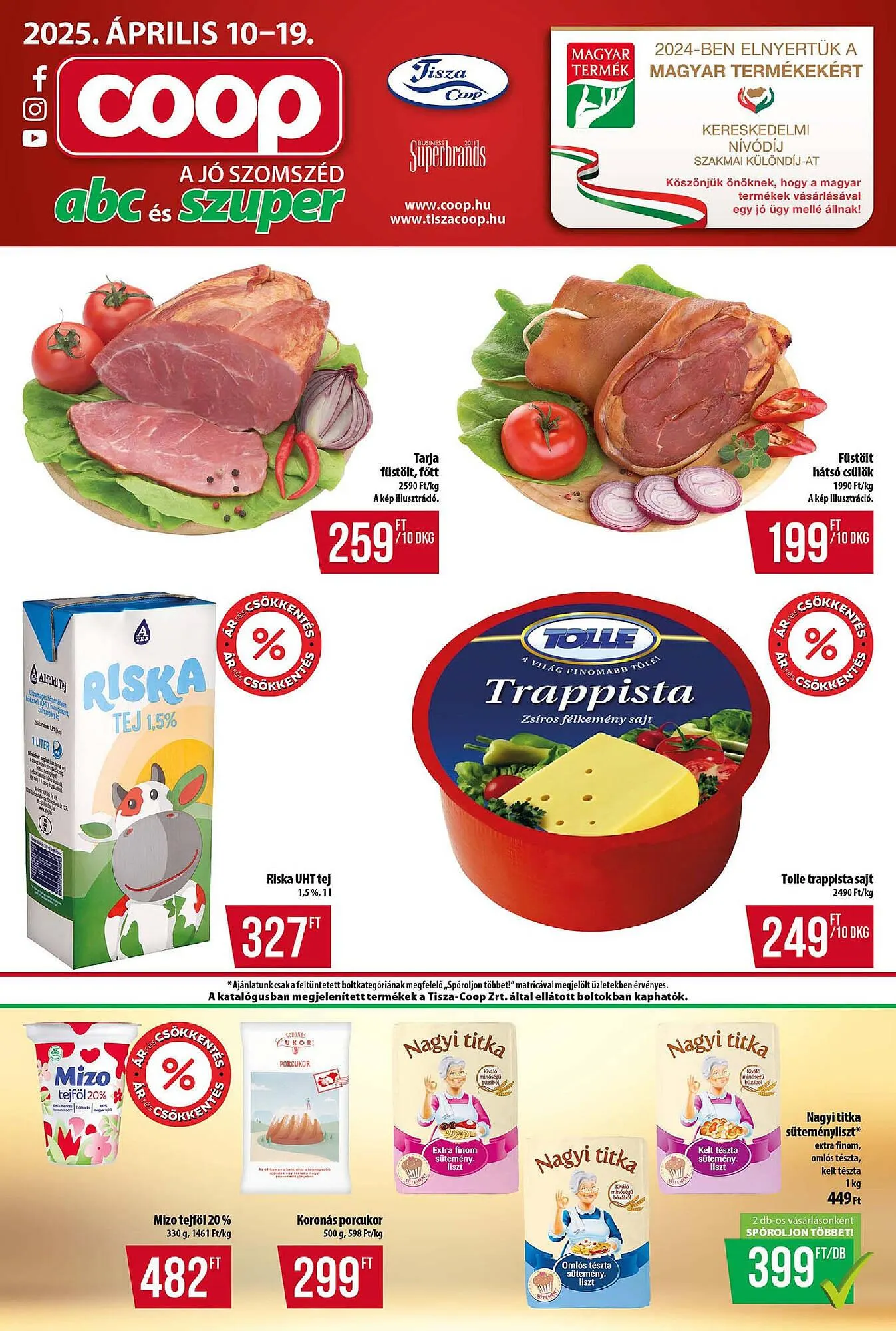 Katalógus Coop akciós újság április 8.-tól április 19.-ig 2025. - Oldal 1