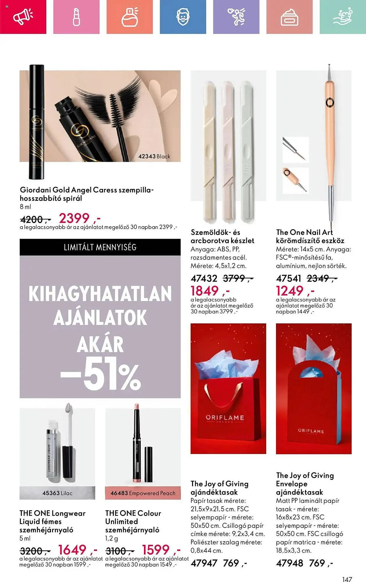 Katalógus Oriflame akciós újság május 4.-tól május 24.-ig 2025. - Oldal 147