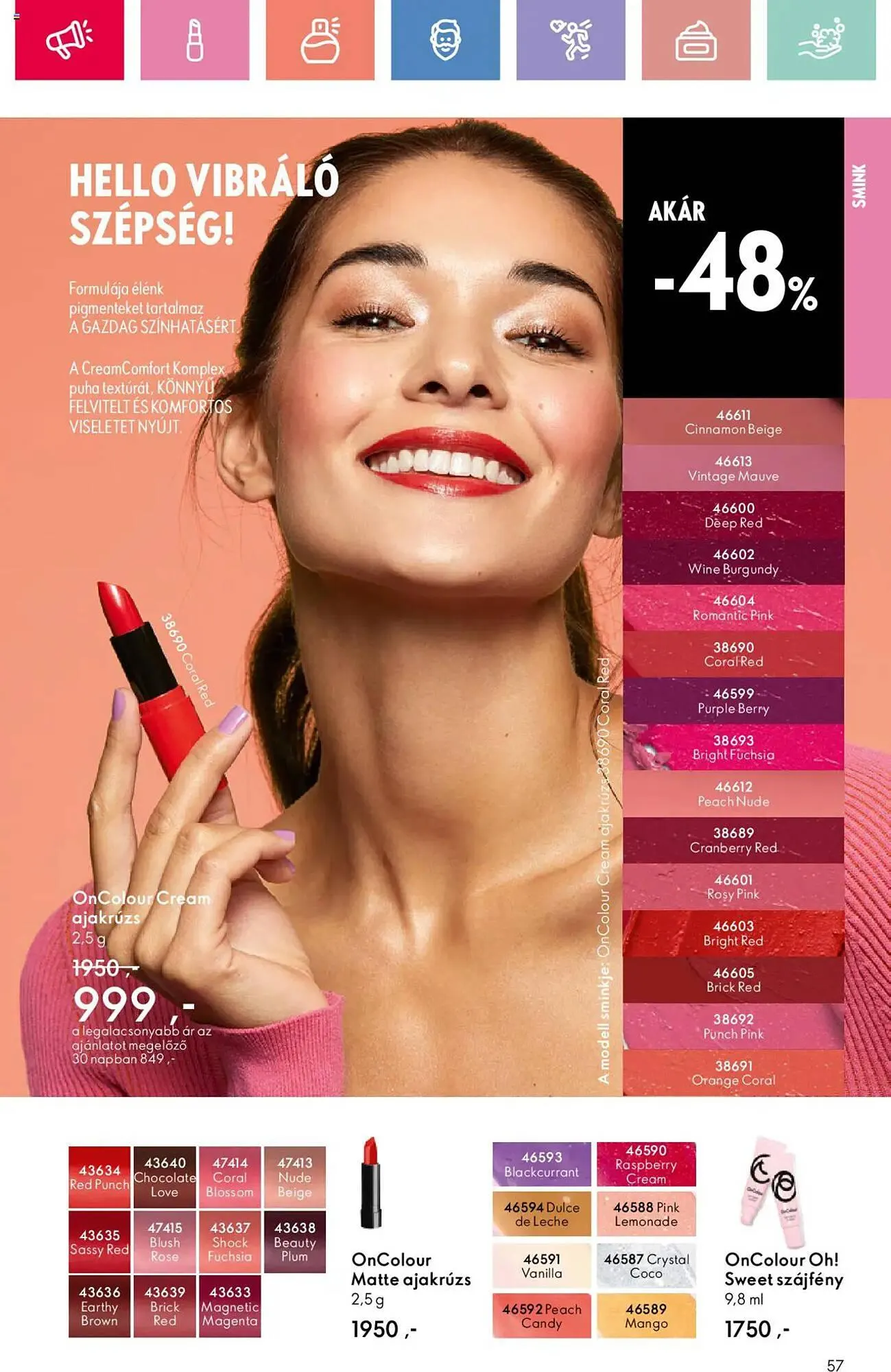 Katalógus Oriflame akciós újság március 23.-tól április 12.-ig 2025. - Oldal 57
