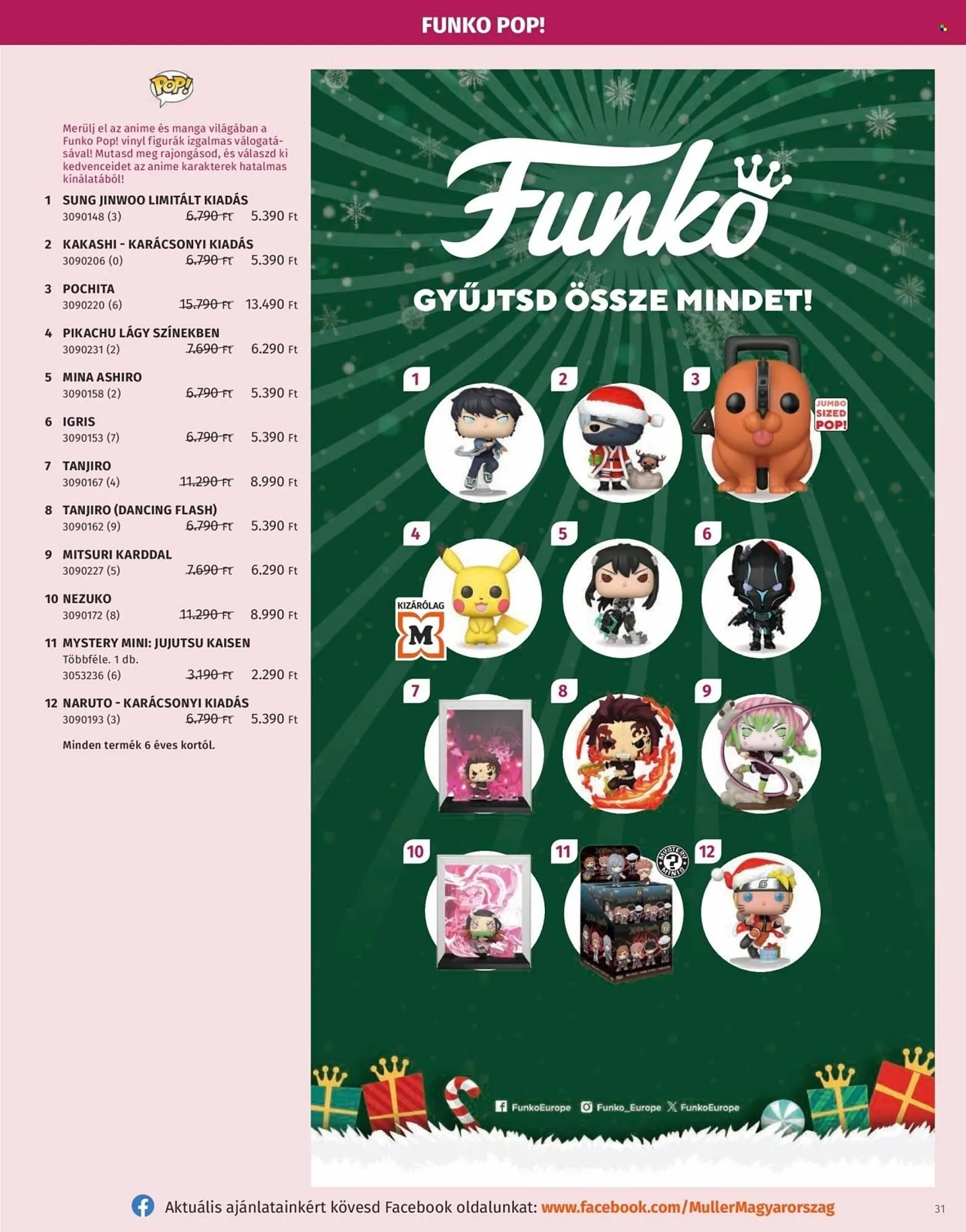 Katalógus Müller akciós újság október 27.-tól december 31.-ig 2025. - Oldal 31