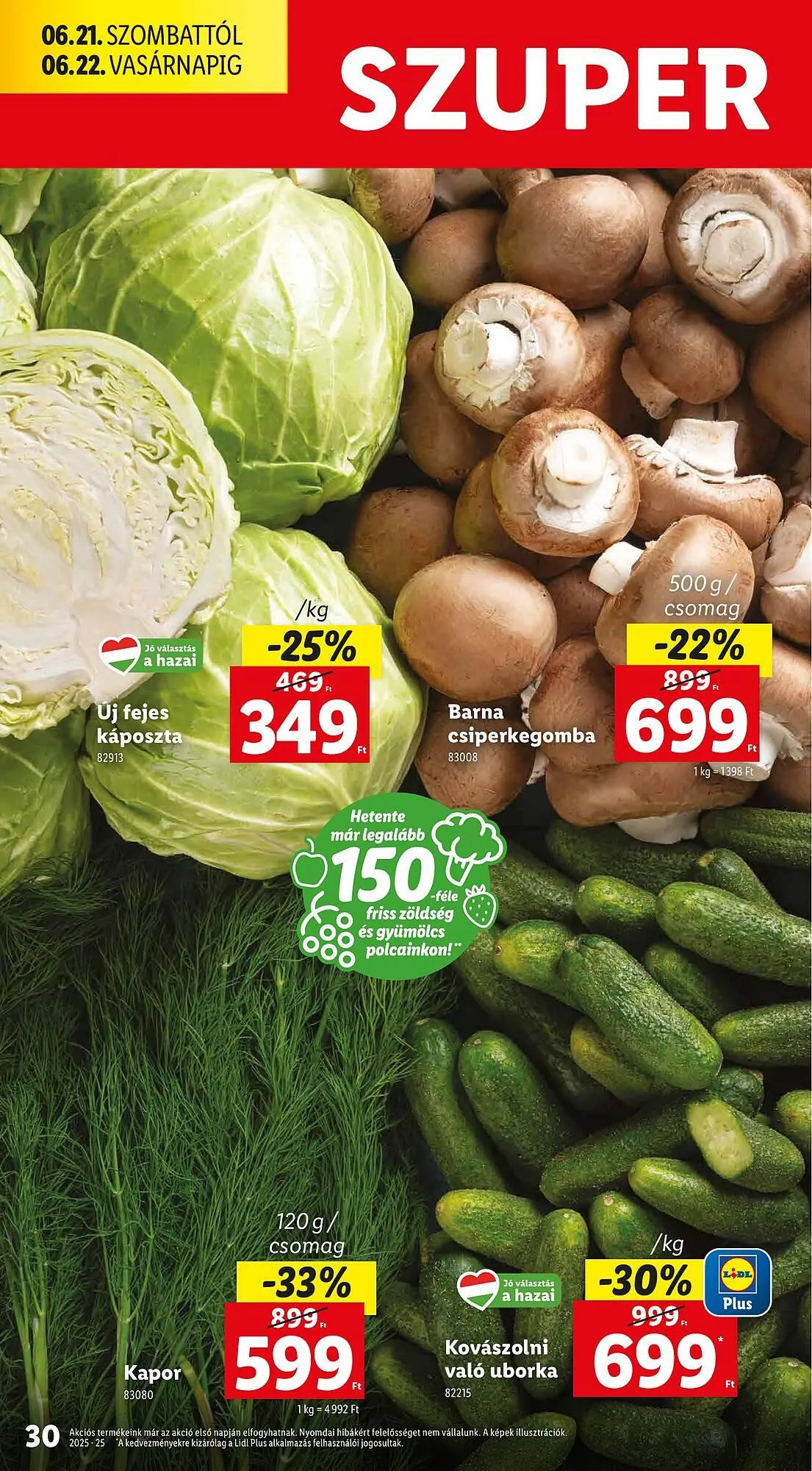 Katalógus Lidl akciós újság június 19.-tól június 25.-ig 2025. - Oldal 30