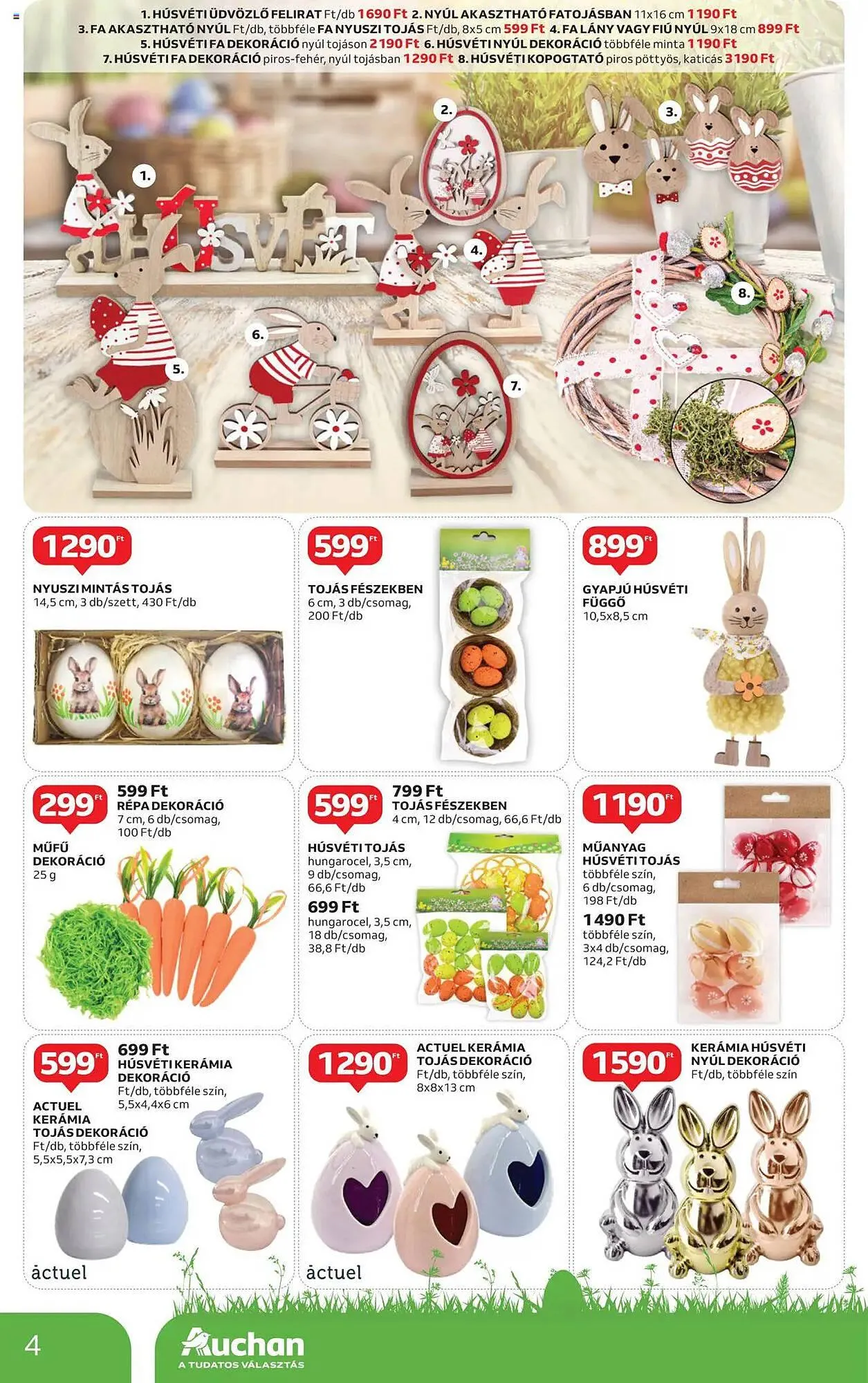 Katalógus Auchan akciós újság március 6.-tól április 19.-ig 2025. - Oldal 4
