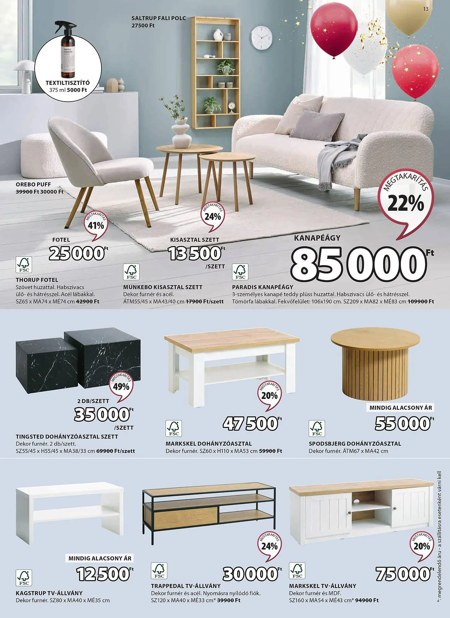 Katalógus JYSK akciós újság október 24.-tól december 1.-ig 2024. - Oldal 13