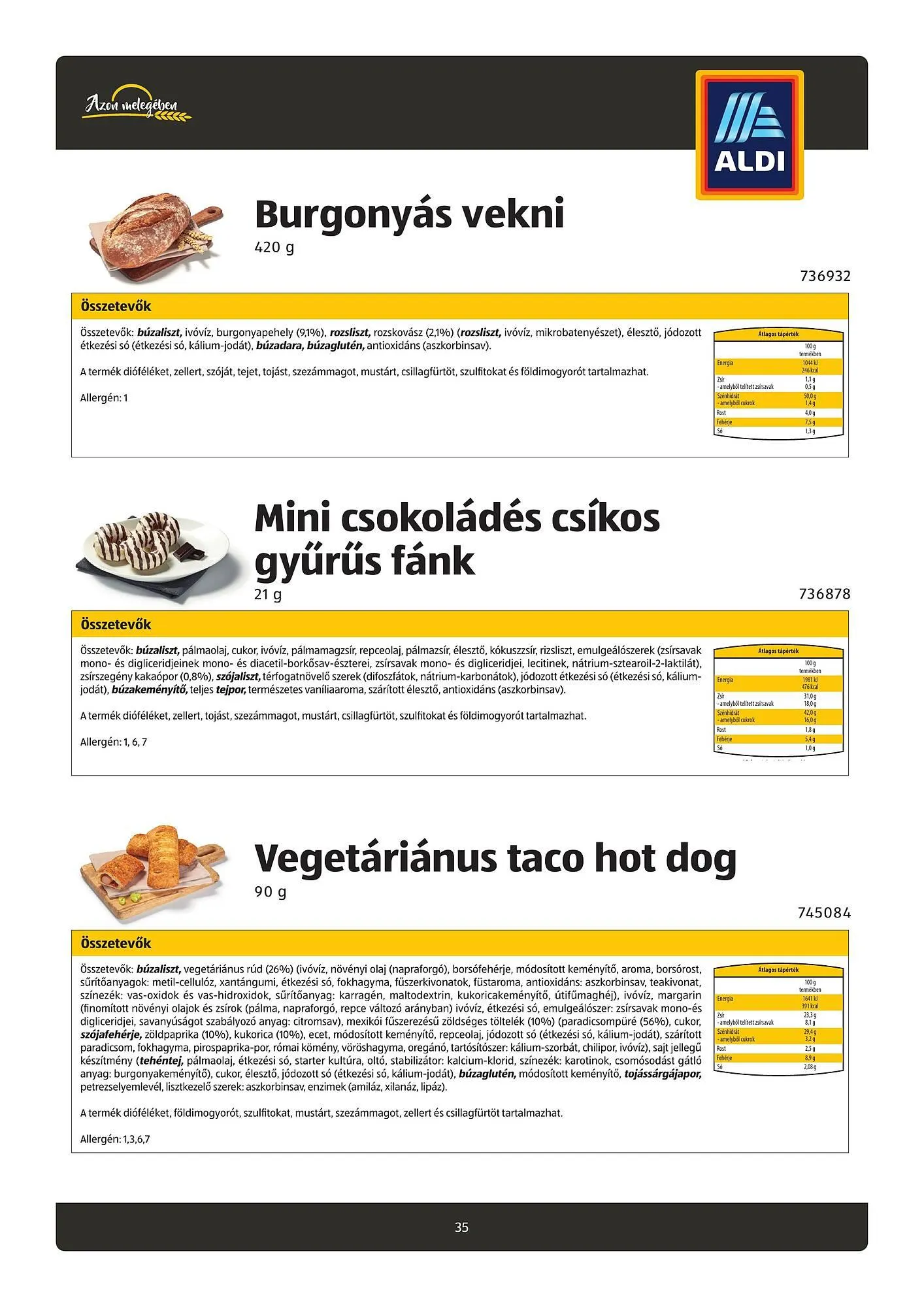 Katalógus ALDI akciós újság május 31.-tól július 4.-ig 2025. - Oldal 35