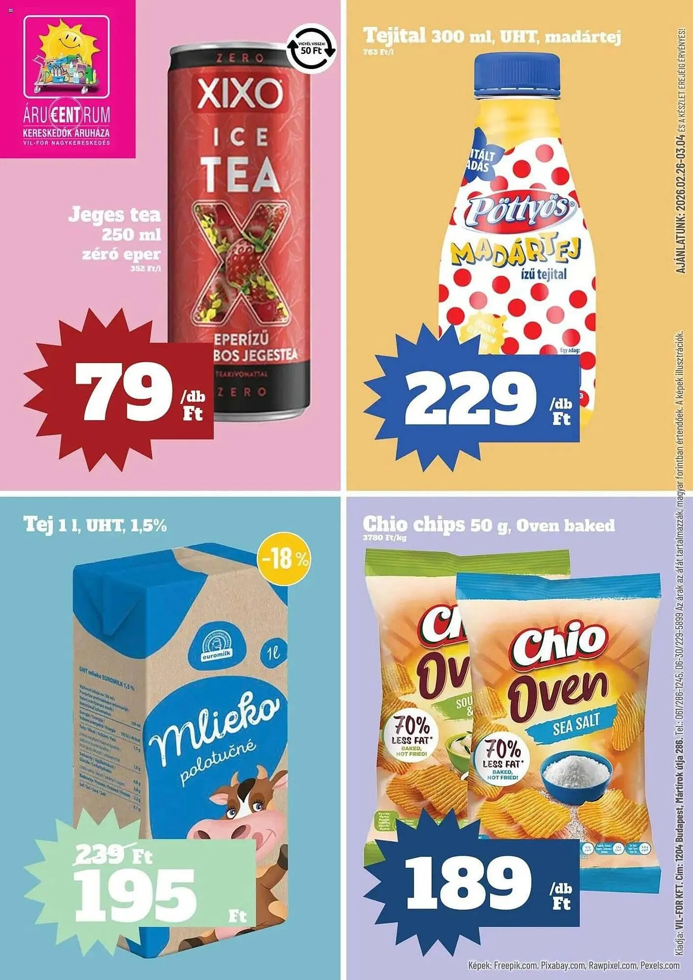 Katalógus Vil-For akciós újság február 26.-tól március 4.-ig 2026. - Oldal 1