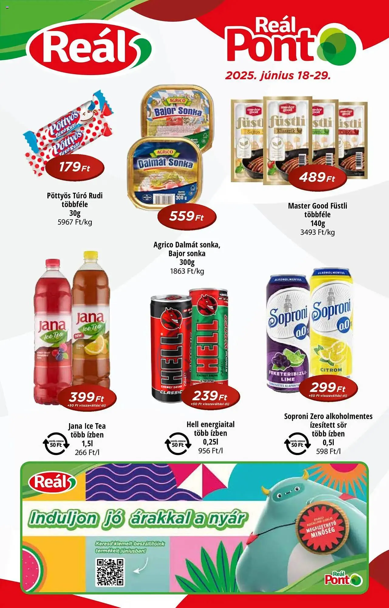 Katalógus Real akciós újság június 18.-tól június 29.-ig 2025. - Oldal 1