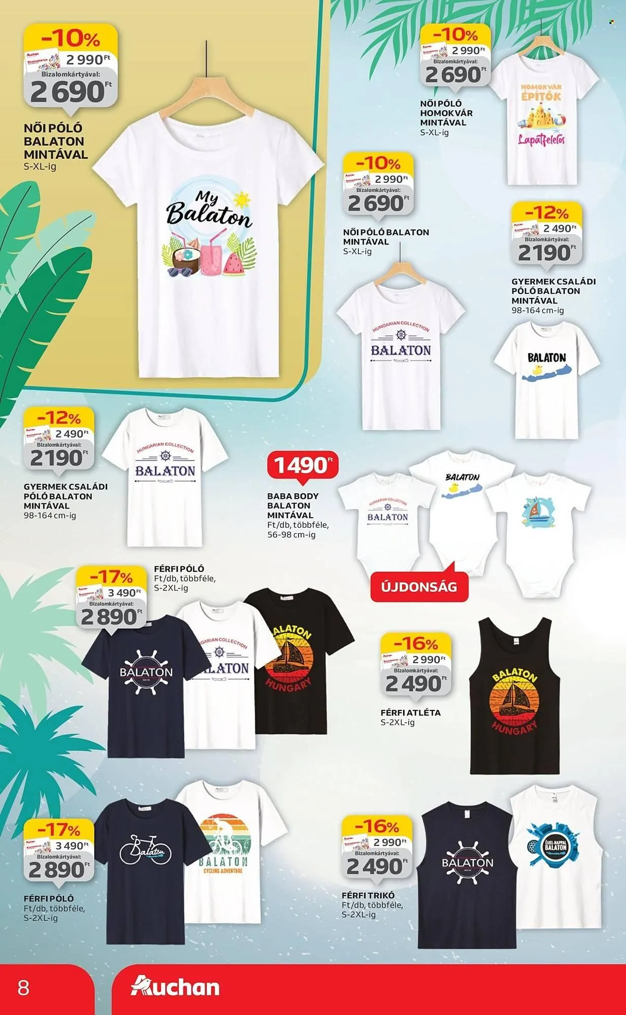 Katalógus Auchan akciós újság július 3.-tól július 30.-ig 2025. - Oldal 8