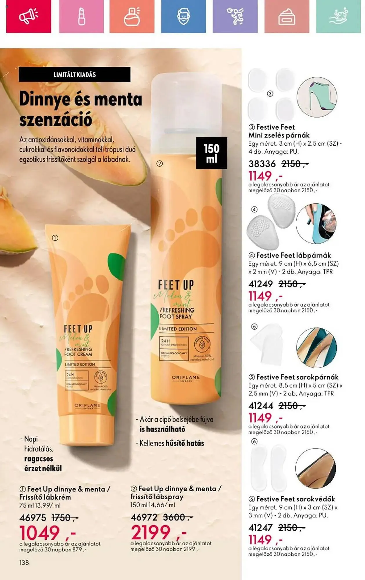 Katalógus Oriflame akciós újság július 6.-tól július 26.-ig 2025. - Oldal 138