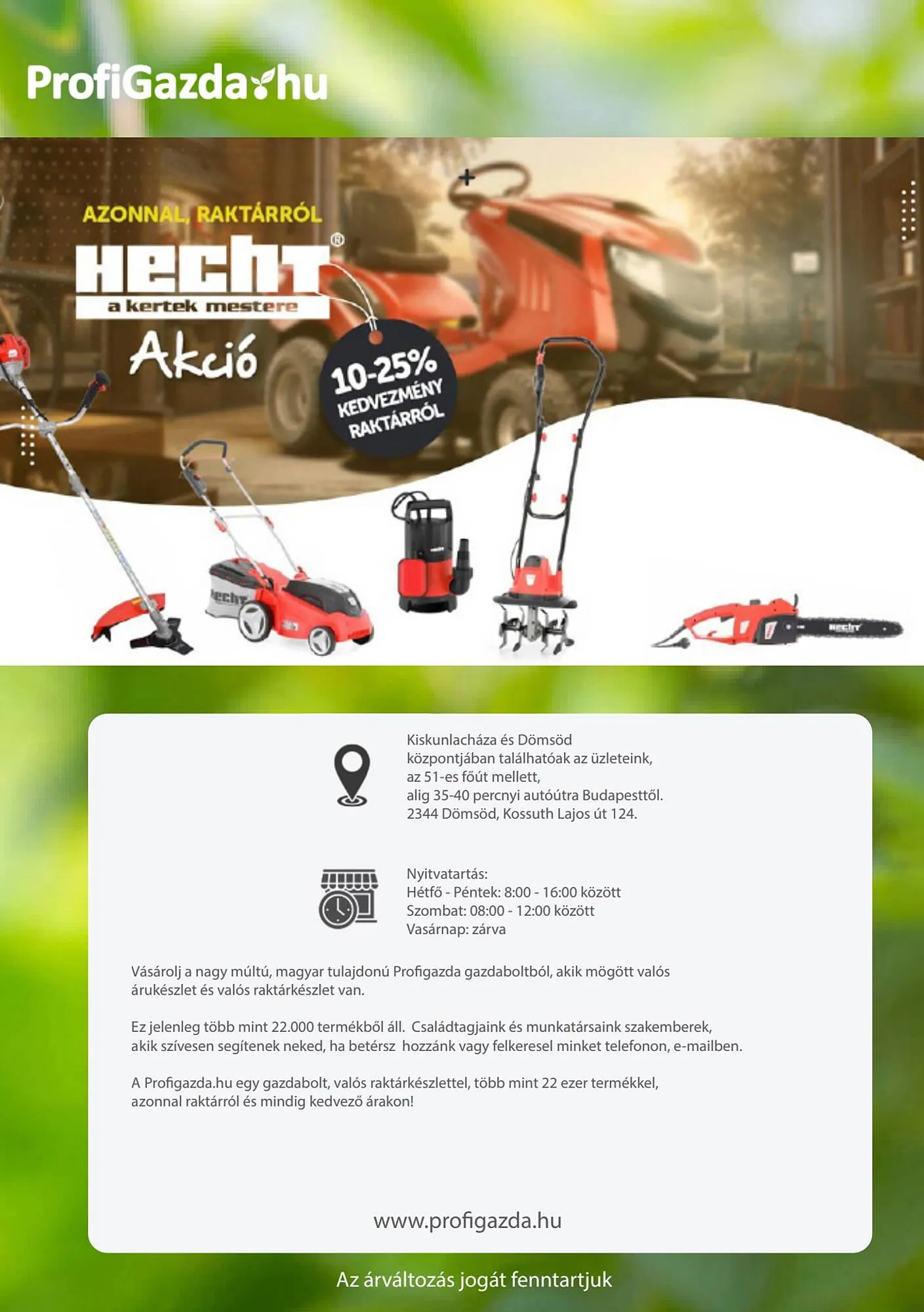 Katalógus ProfiGazda akciós újság április 1.-tól április 30.-ig 2025. - Oldal 8