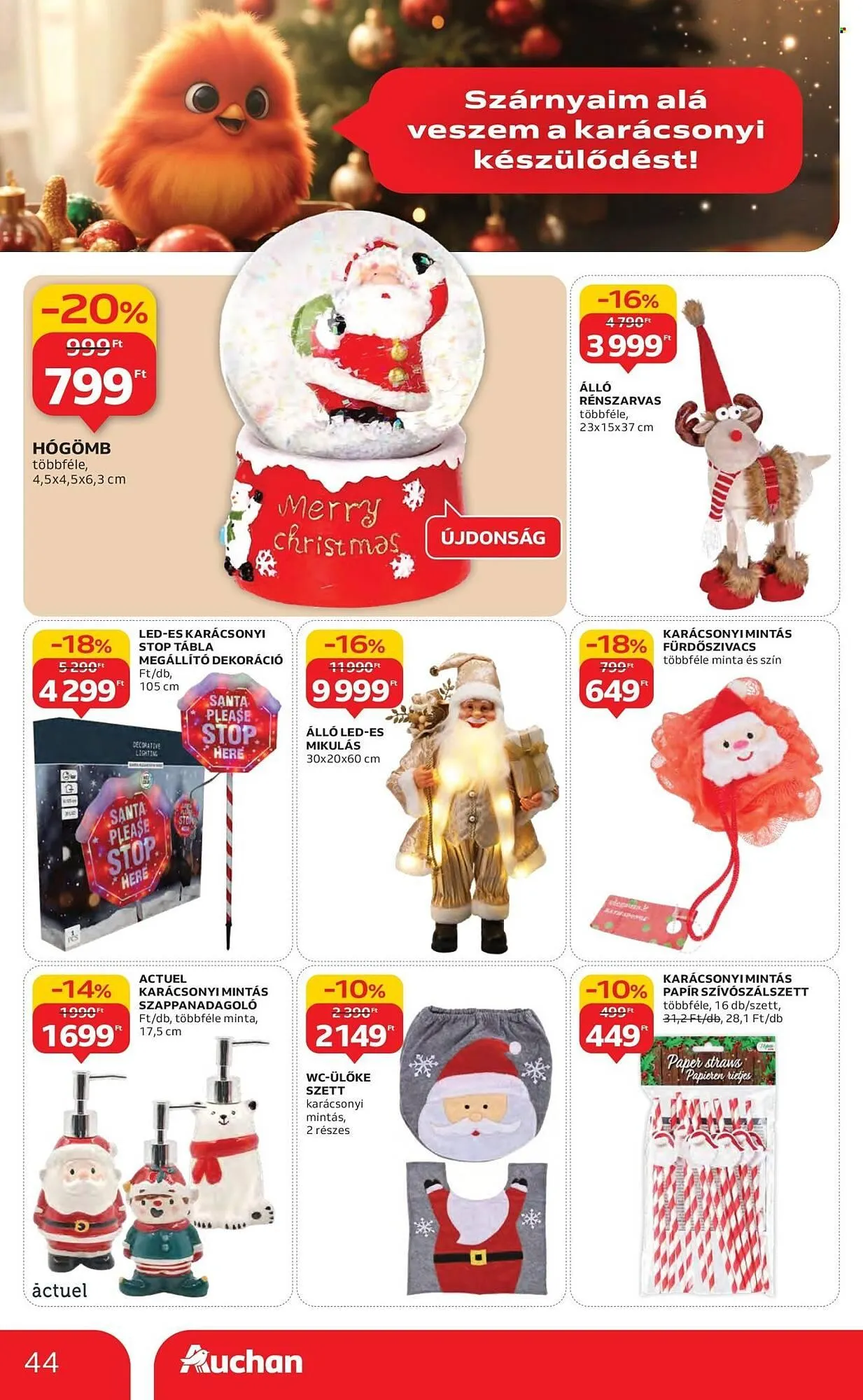 Katalógus Auchan akciós újság november 6.-tól november 12.-ig 2025. - Oldal 44