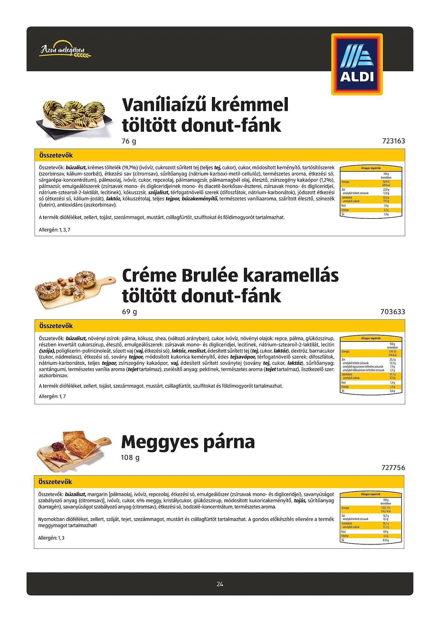 Katalógus ALDI akciós újság július 26.-tól november 18.-ig 2024. - Oldal 24
