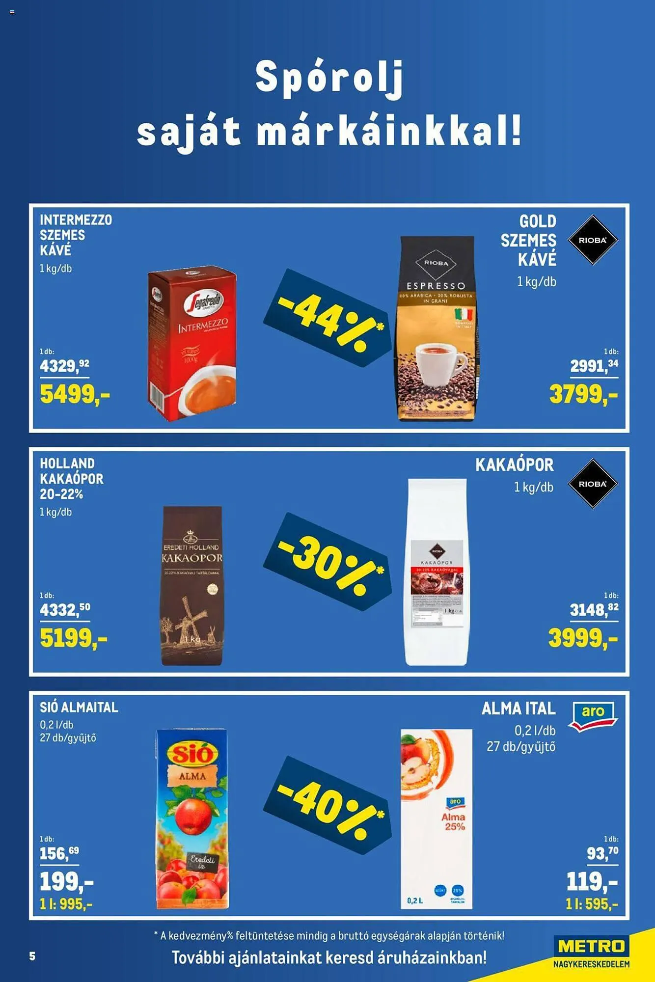 Katalógus Metro akciós újság szeptember 20.-tól október 17.-ig 2023. - Oldal 5