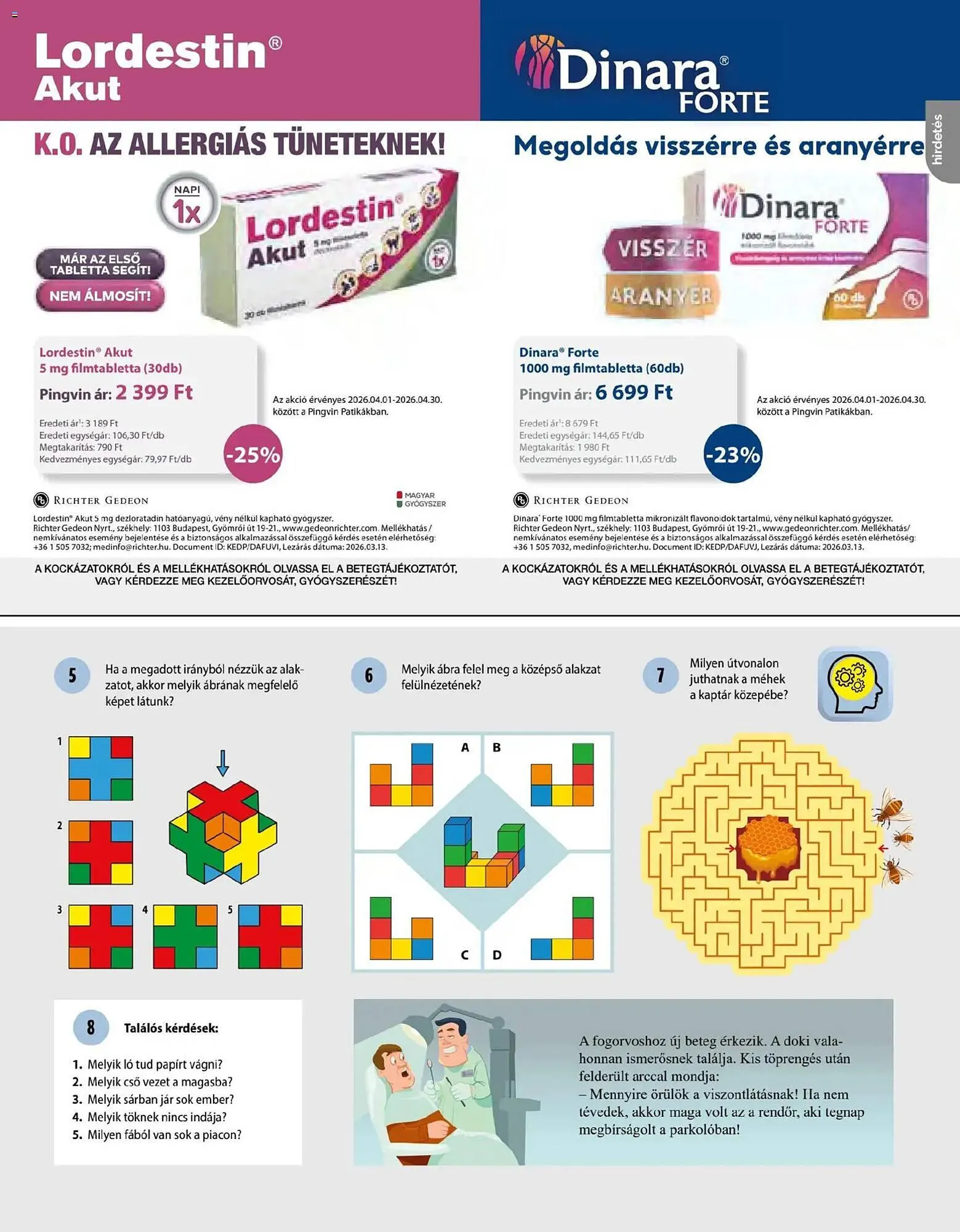 Katalógus Pingvin Patika akciós újság április 1.-tól április 30.-ig 2026. - Oldal 21