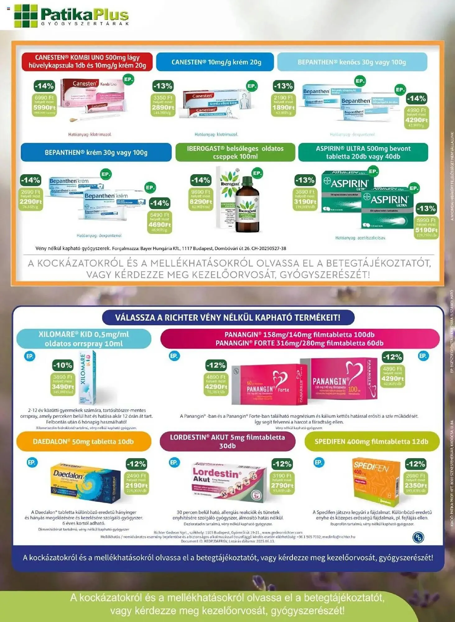 Katalógus PatikaPlus akciós újság július 1.-tól július 31.-ig 2025. - Oldal 4