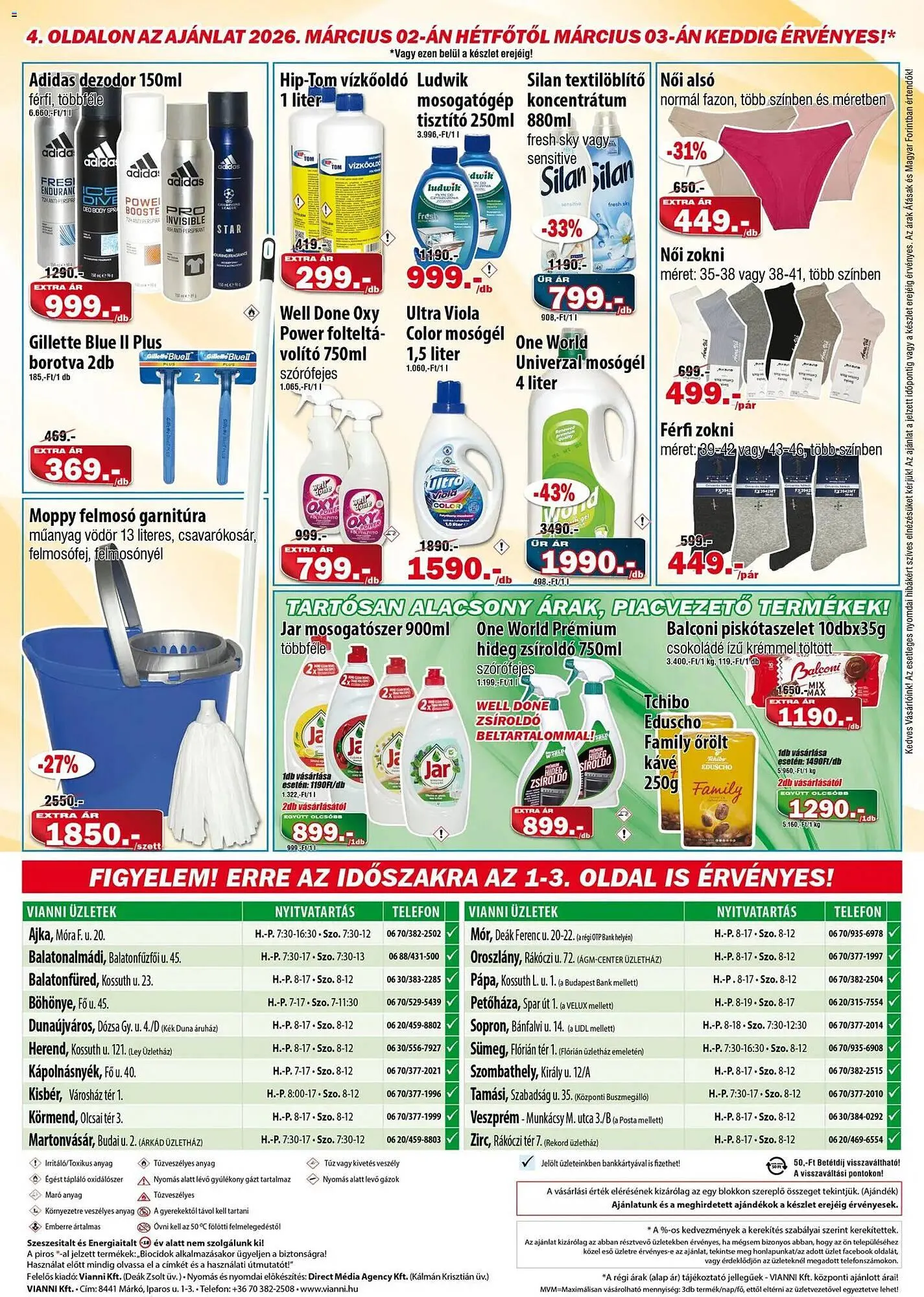 Katalógus Vianni Drogéria akciós újság február 25.-tól március 3.-ig 2026. - Oldal 4