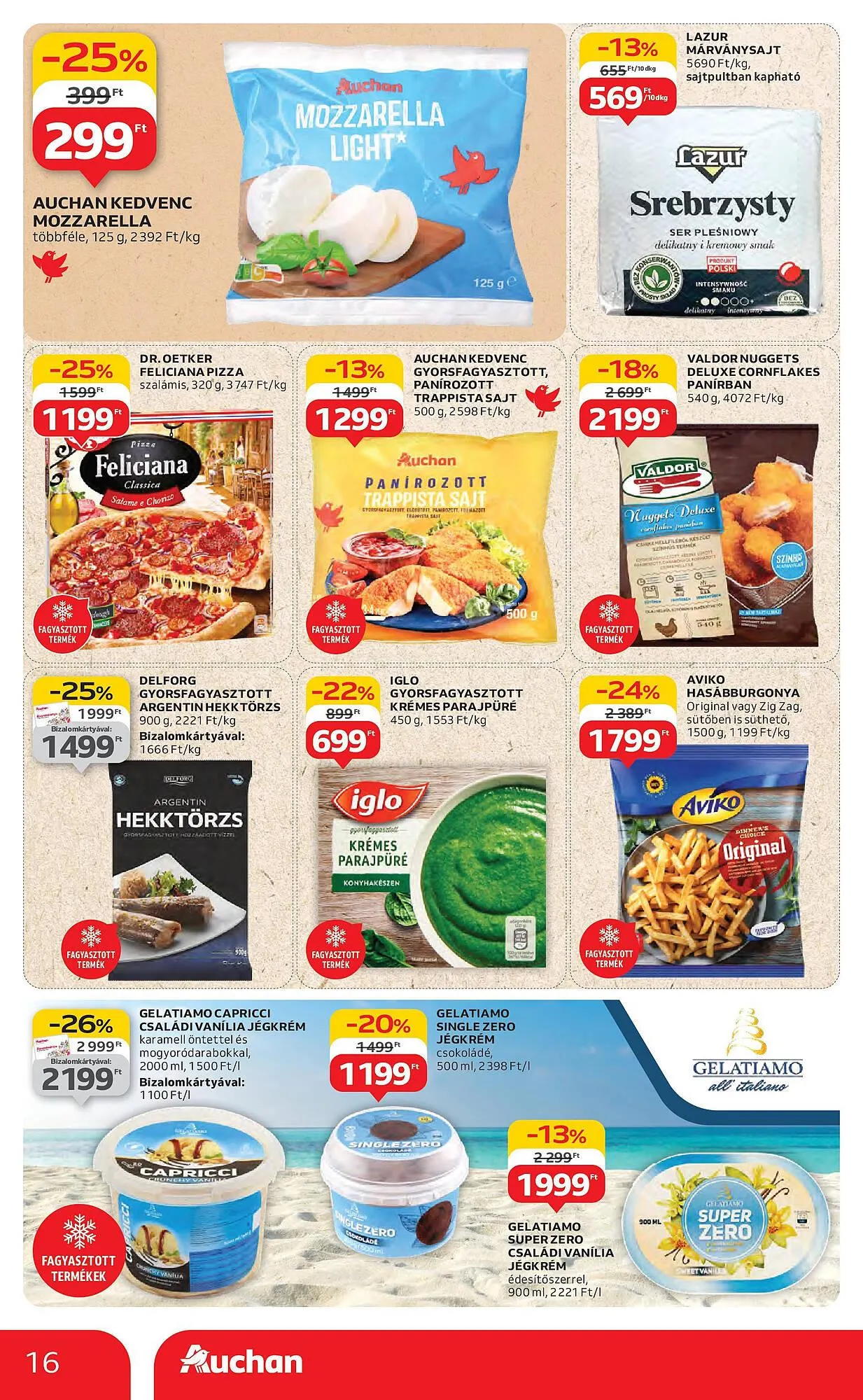 Katalógus Auchan akciós újság július 31.-tól augusztus 6.-ig 2025. - Oldal 16
