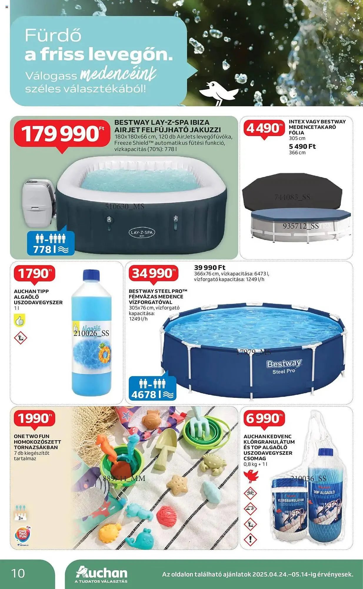 Katalógus Auchan akciós újság április 24.-tól április 30.-ig 2025. - Oldal 10