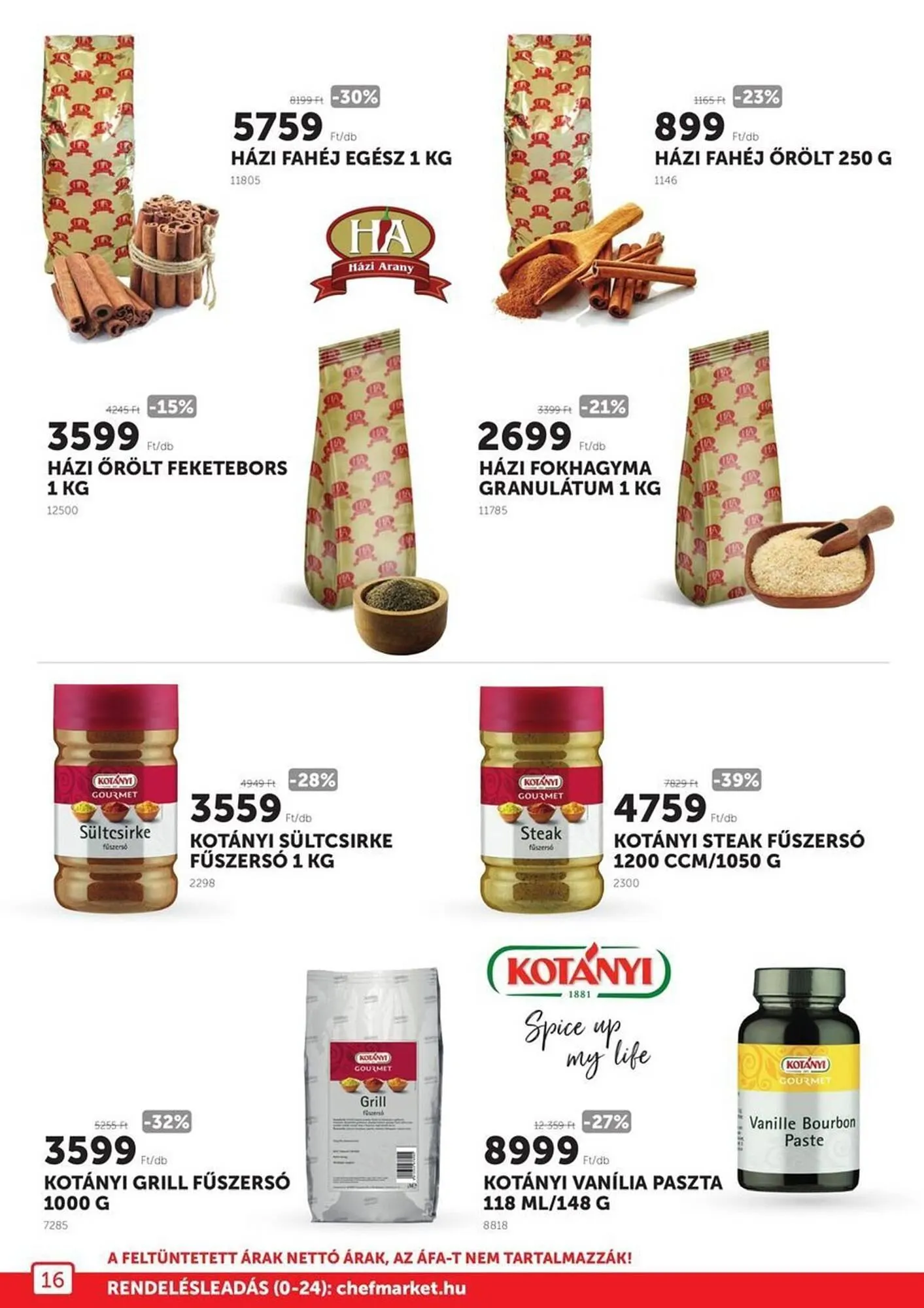 Katalógus Chef Market akciós újság december 1.-tól január 31.-ig 2026. - Oldal 16