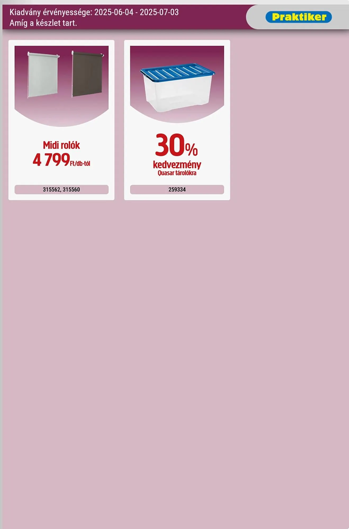 Katalógus Praktiker akciós újság június 4.-tól július 3.-ig 2025. - Oldal 35