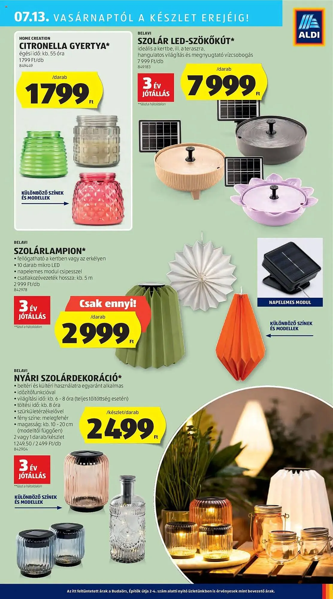 Katalógus ALDI akciós újság július 10.-tól július 16.-ig 2025. - Oldal 15