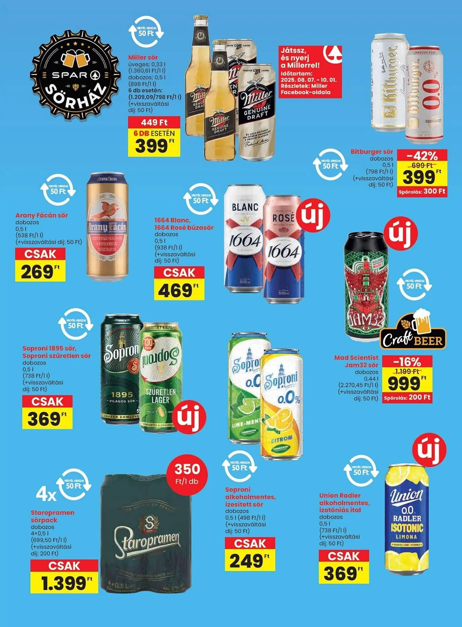 Katalógus Spar akciós újság augusztus 7.-tól augusztus 13.-ig 2025. - Oldal 27