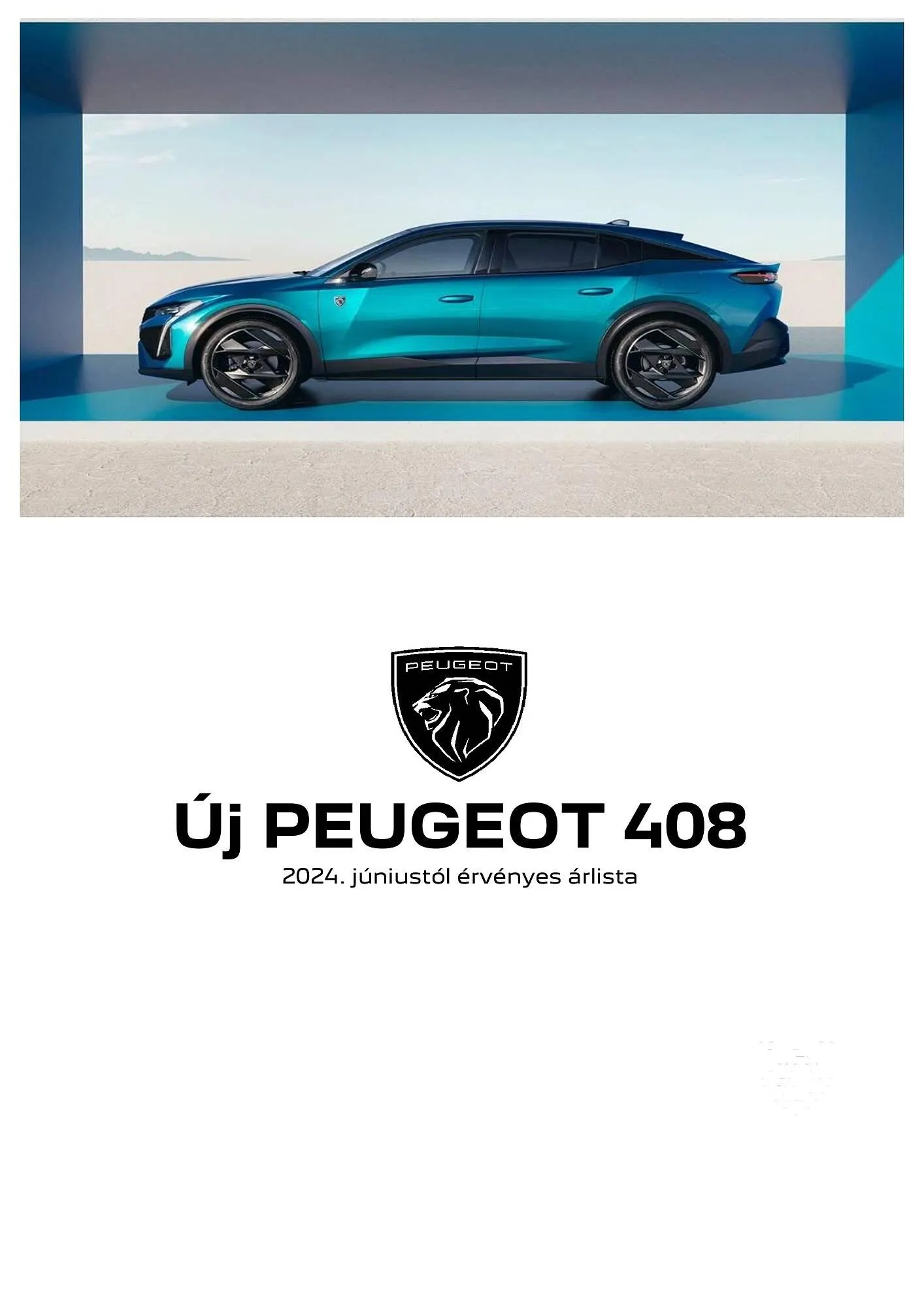 Peugeot 408 akciós újság - 1