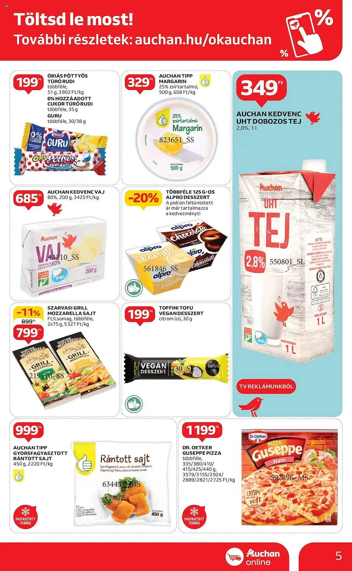 Katalógus Auchan akciós újság április 24.-tól április 30.-ig 2025. - Oldal 5