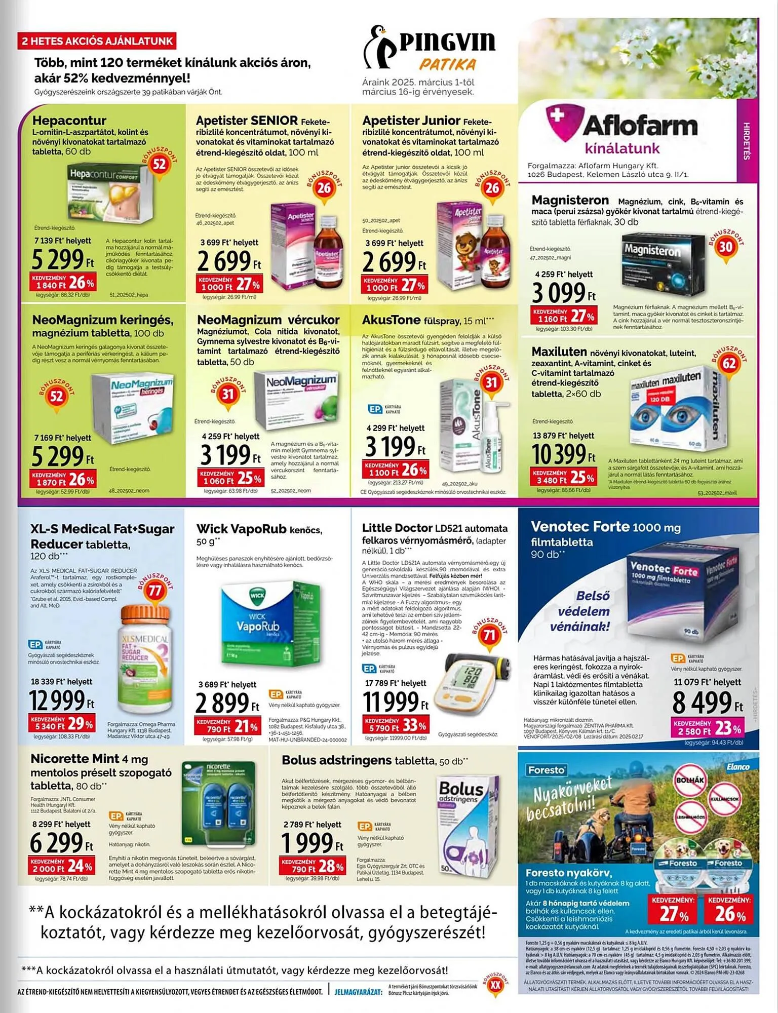 Katalógus Pingvin Patika akciós újság március 1.-tól március 16.-ig 2025. - Oldal 7
