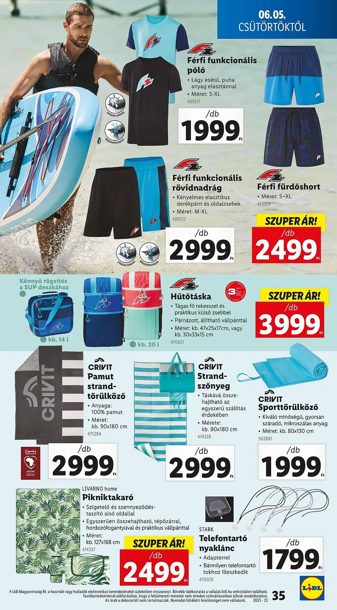 Katalógus Lidl akciós újság június 5.-tól június 11.-ig 2025. - Oldal 35