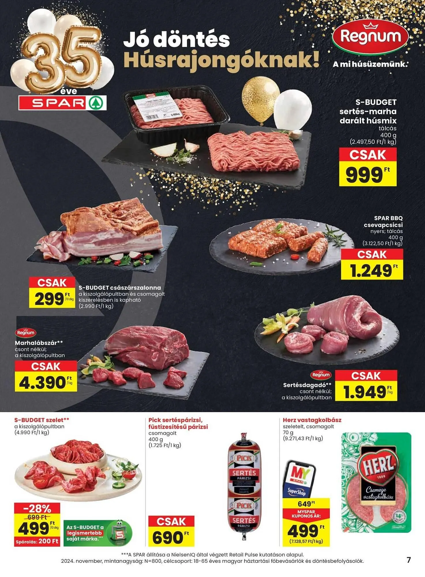 Katalógus Spar akciós újság január 2.-tól január 7.-ig 2026. - Oldal 7