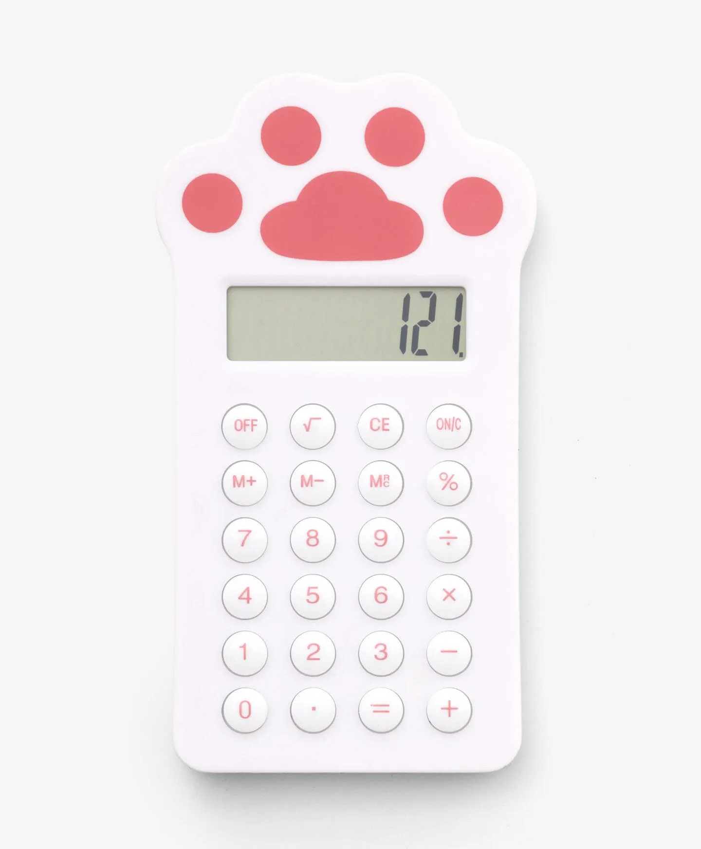 fehér számológép