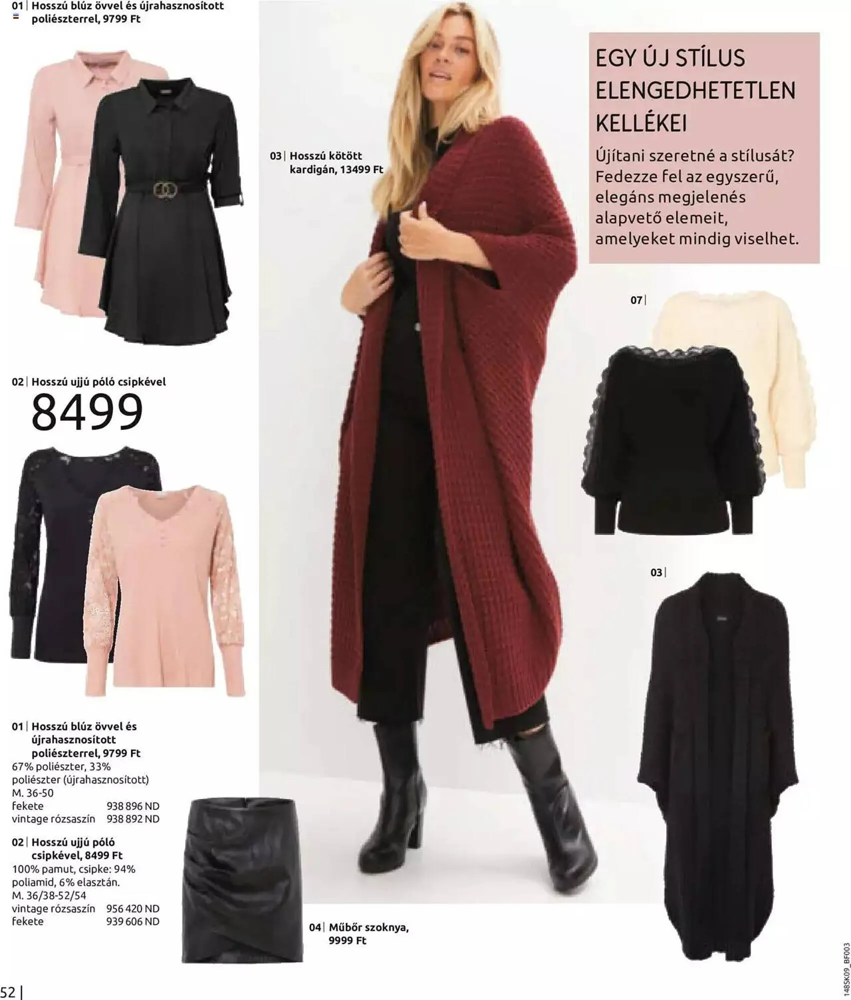 Katalógus Bonprix akciós újság augusztus 28.-tól február 28.-ig 2024. - Oldal 54