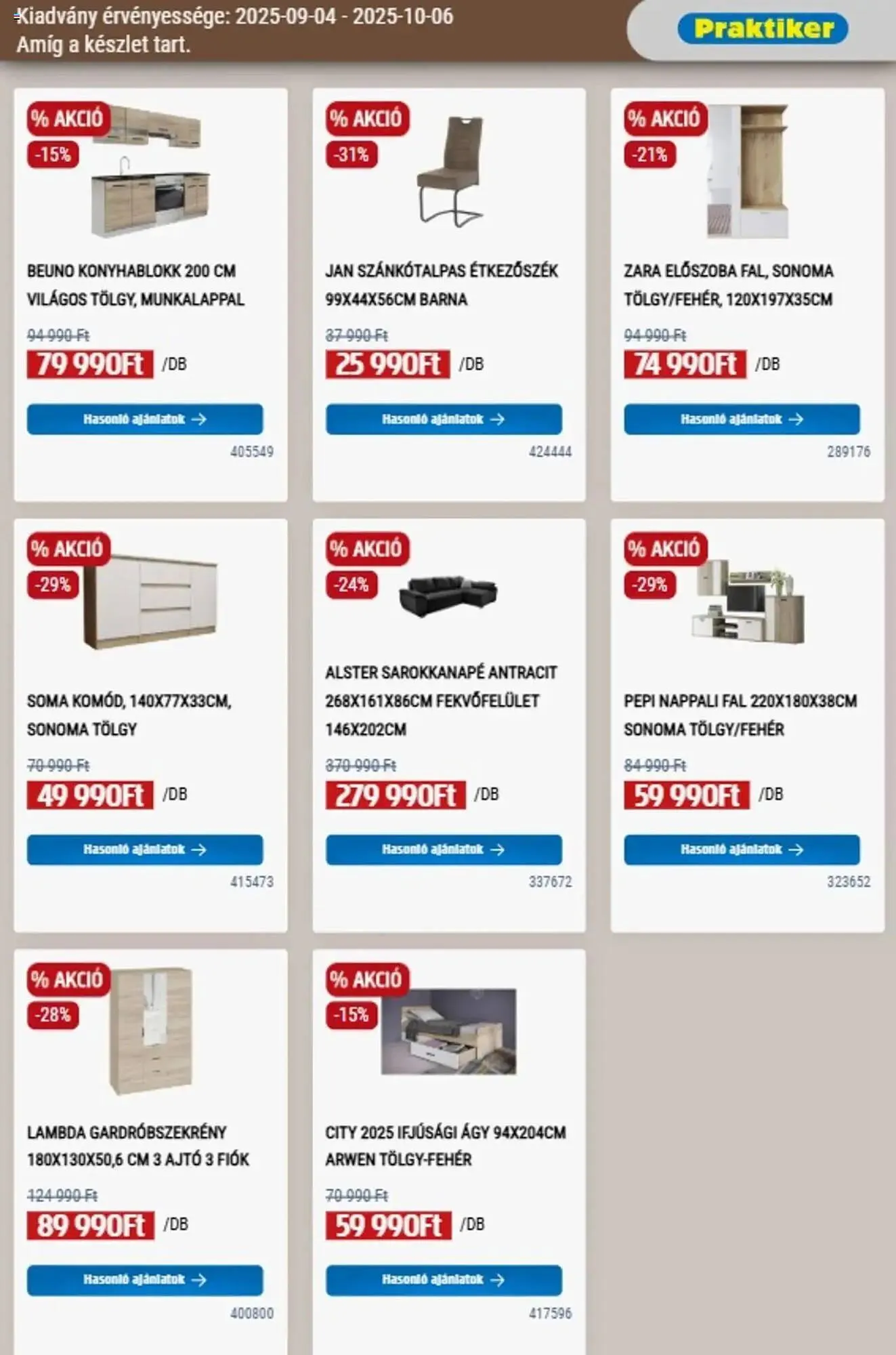 Katalógus Praktiker akciós újság szeptember 4.-tól október 6.-ig 2025. - Oldal 33
