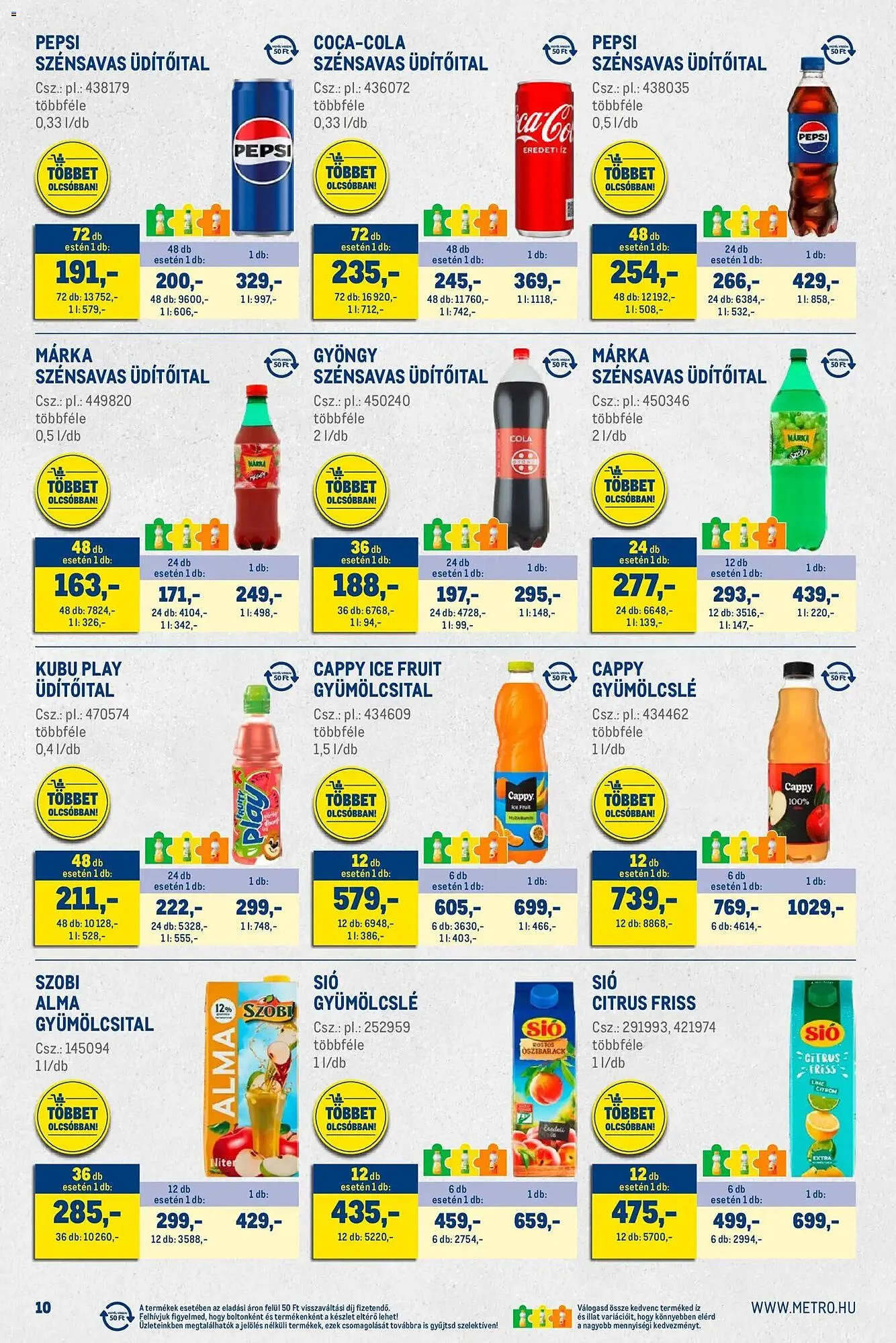 Katalógus Metro akciós újság december 1.-tól december 31.-ig 2025. - Oldal 10