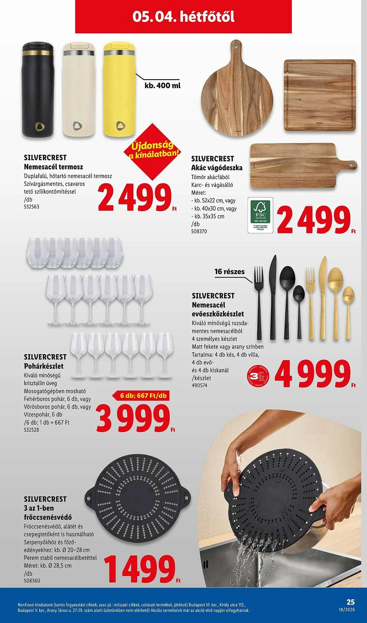 Katalógus Lidl akciós újság április 30.-tól május 6.-ig 2026. - Oldal 25