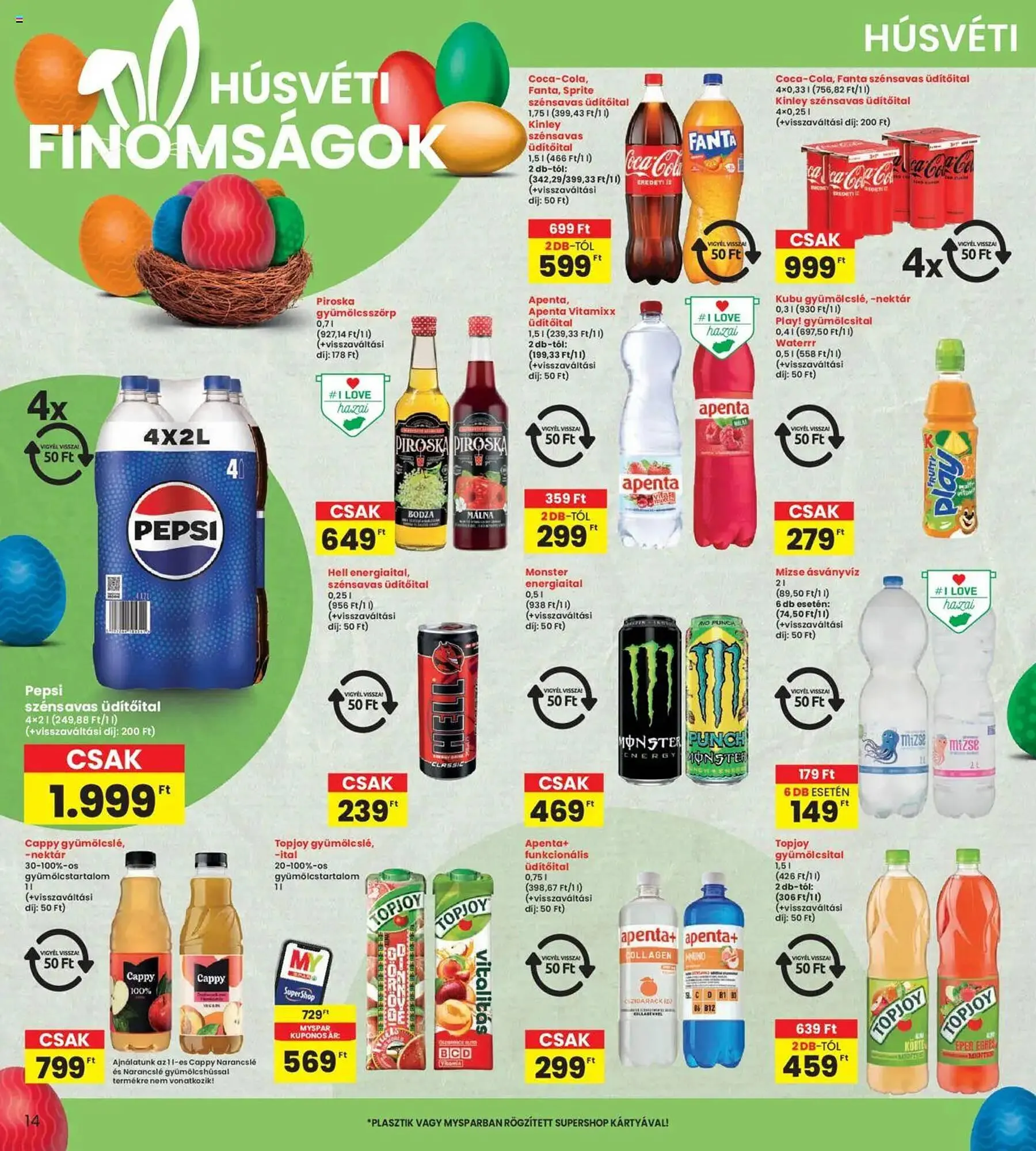 Katalógus Interspar akciós újság április 10.-tól április 22.-ig 2025. - Oldal 14