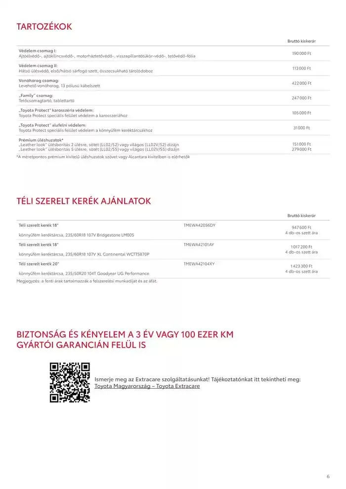 Katalógus Toyota bZ4X MY25 február 6.-tól február 6.-ig 2026. - Oldal 6